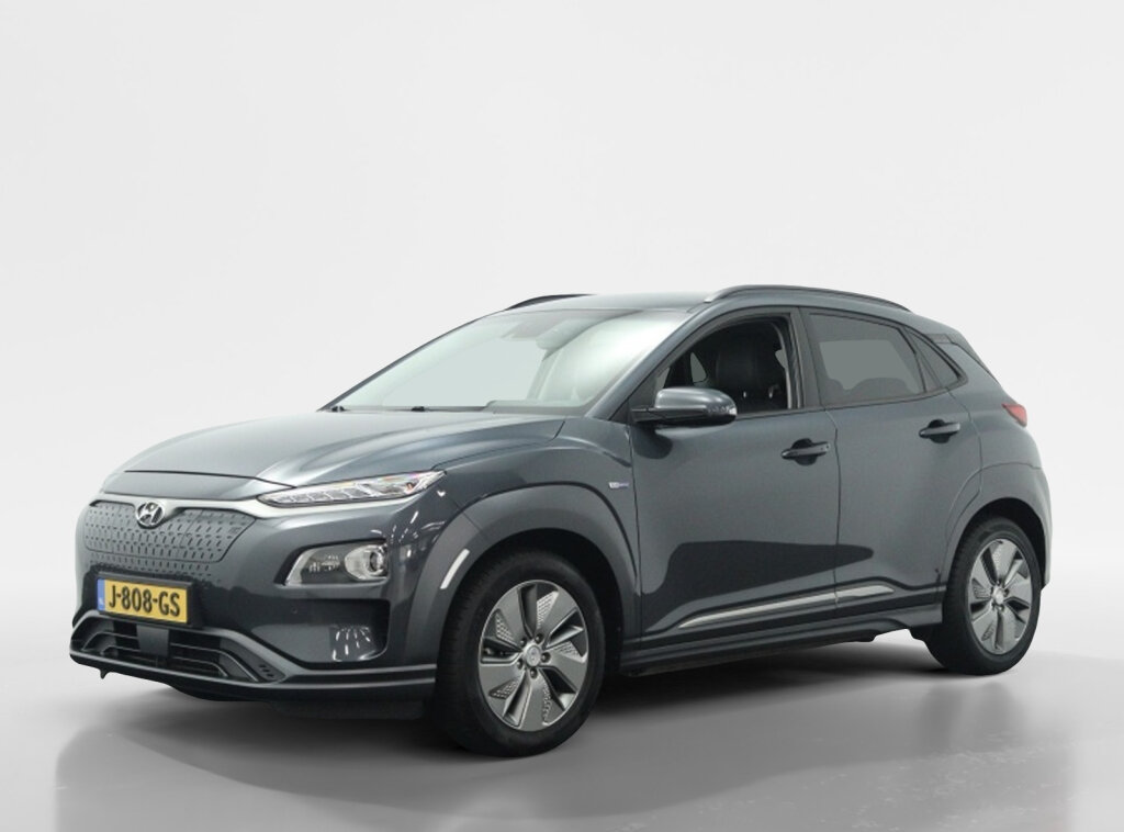Hyundai Kona EV Premium 64 kWh | 1 Fase | Leder | Navigatie | Apple carplay |