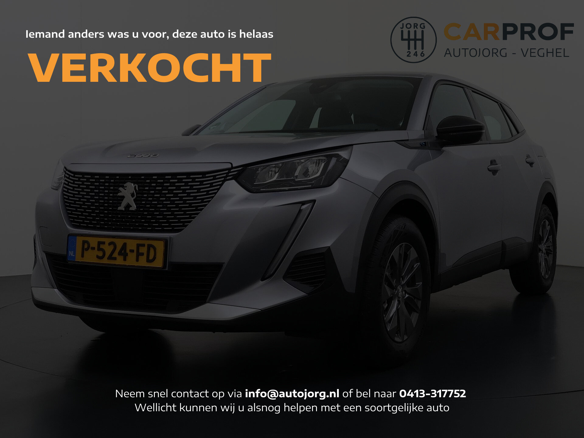 Peugeot e-2008 EV Active Pack 50 kWh - Afbeelding 1