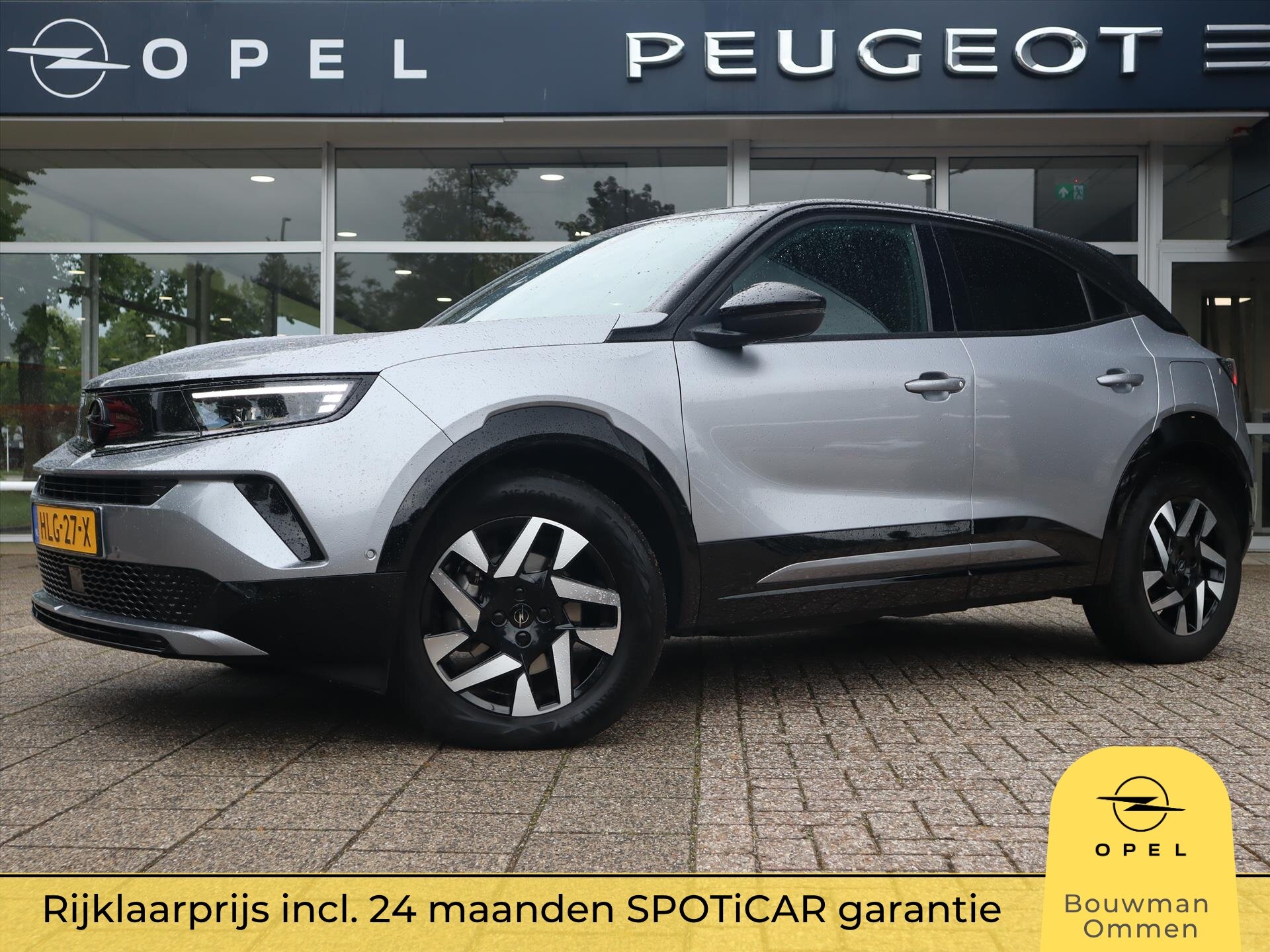 Opel Mokka GS Turbo Hybrid 145pk eDCT Automaat, Rijklaarprijs, Navigatie Stuurverwarming Camera Adaptieve cruise control