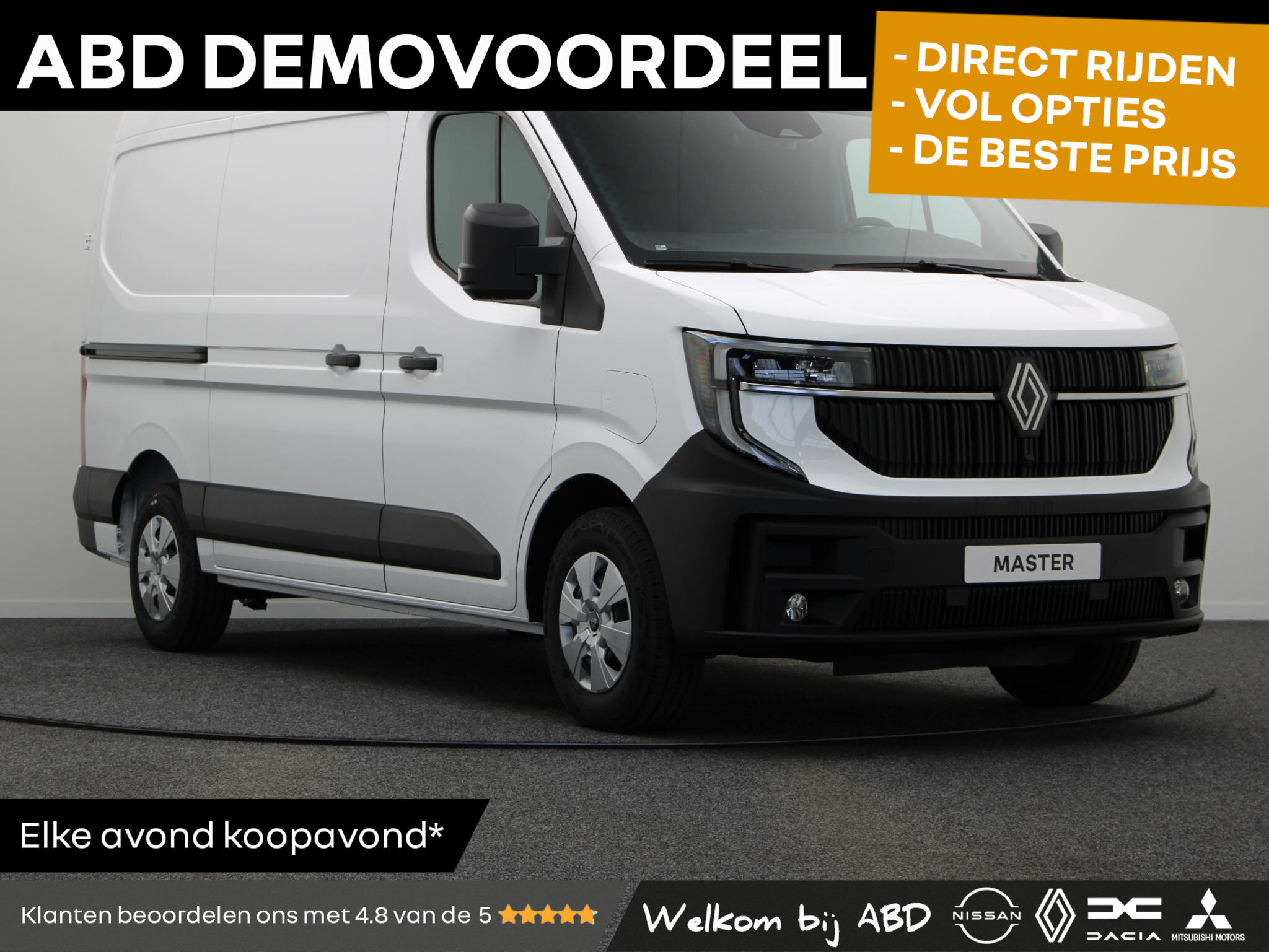 Renault Master E-Tech T35 L2H2 Extra long range 87 kWh
