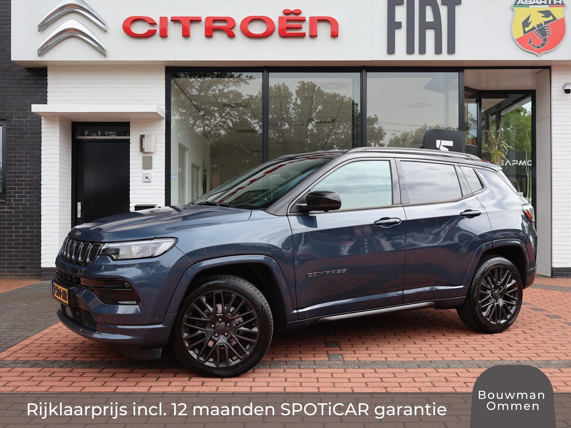 Jeep Compass 1.3 MultiAir 150PK DDCT Automaat S, Rijklaarprijs | Leder | Stoelverwarming | Stoelventilatie | Alpine HiFi Pakket