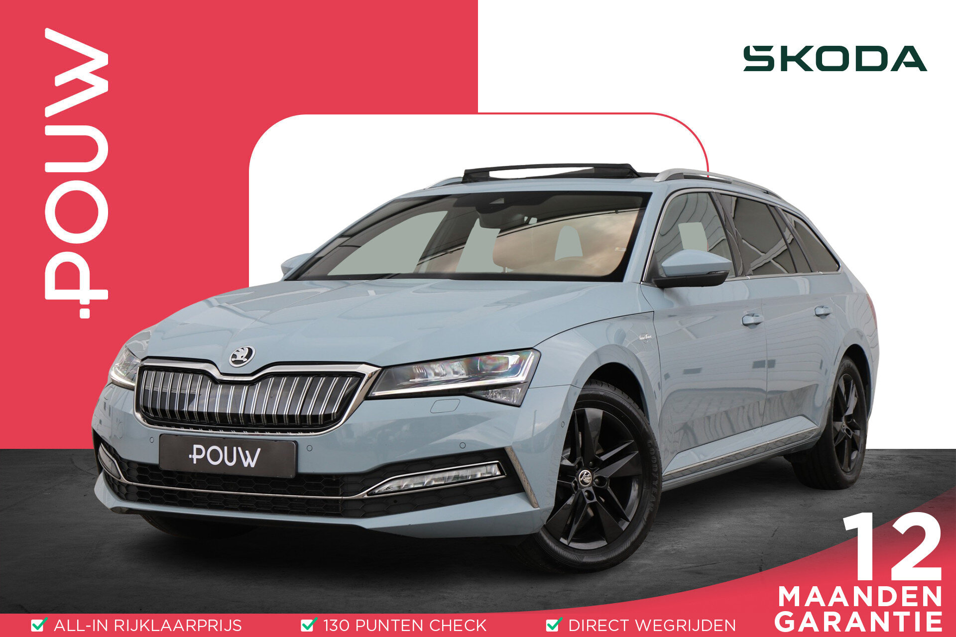 Skoda Superb Combi 1.4 TSI 218pk PHEV iV Laurin & Klement