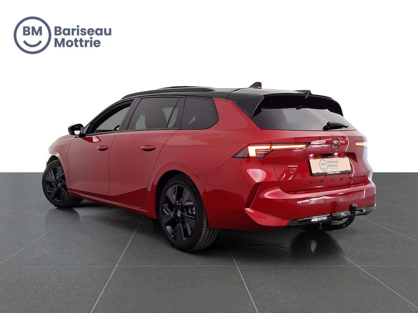 Opel Astra Sports Tourer ELEKTRISCH ULTIMATE *TREKHAAK*ALCANTARA*OPEN DAK*ZETEL STUURVERWARMING*CARPLAY*DAB*GPS*360°CAMERA SENSOREN*/ - Afbeelding 4