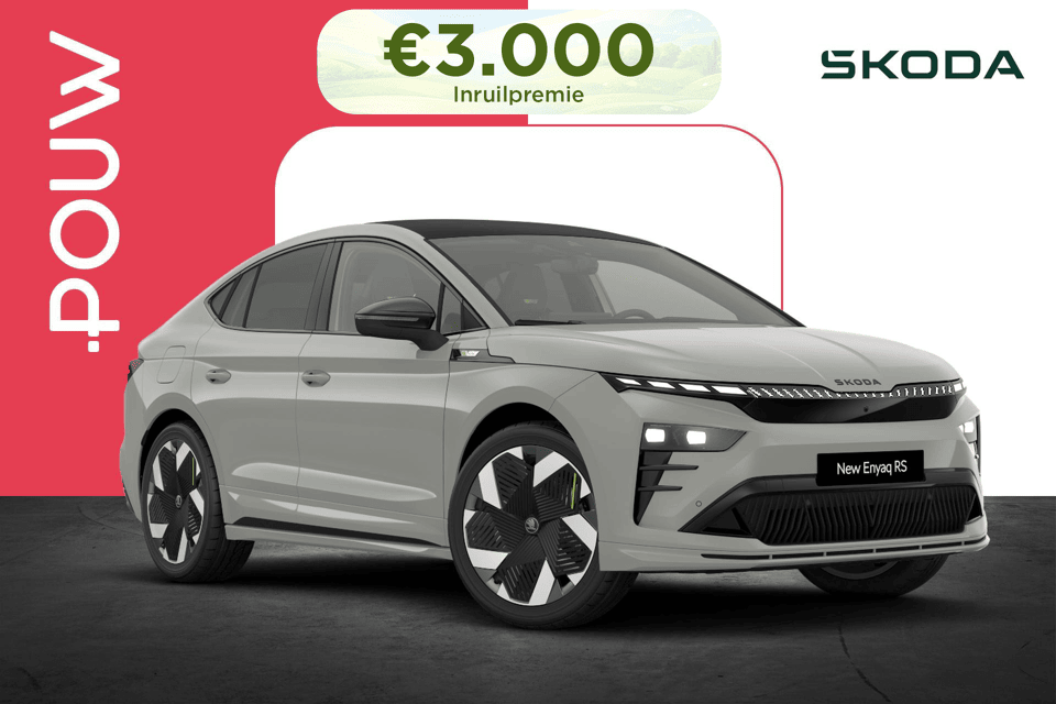 Skoda Enyaq Coupé 85X 340pk RS - Afbeelding 1