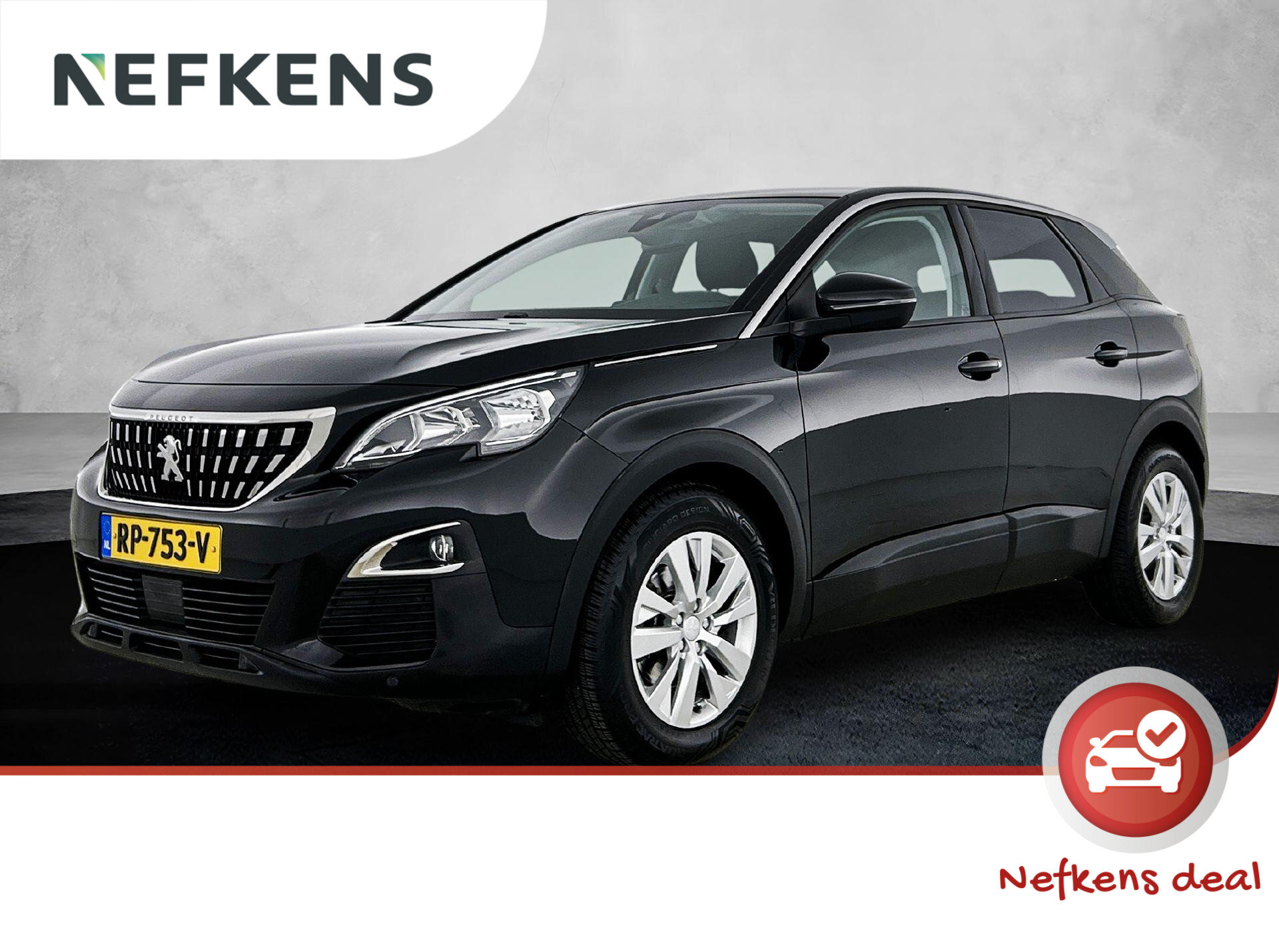 Peugeot 3008 SUV Blue Lease Executive 130pk