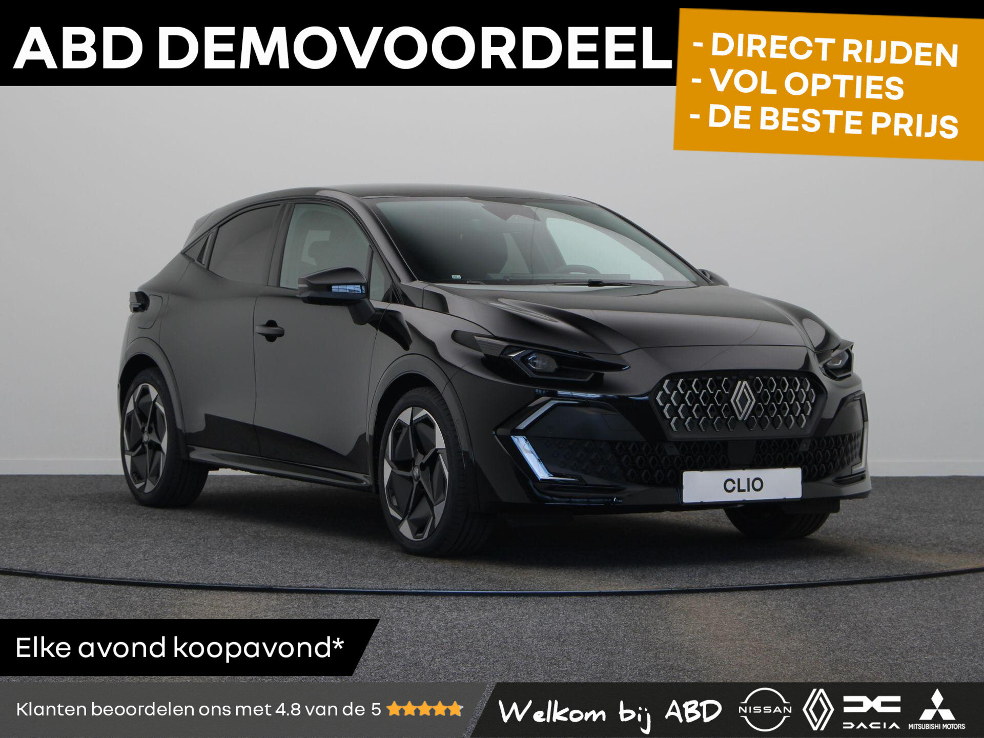 Renault Clio Hybrid 160pk techno