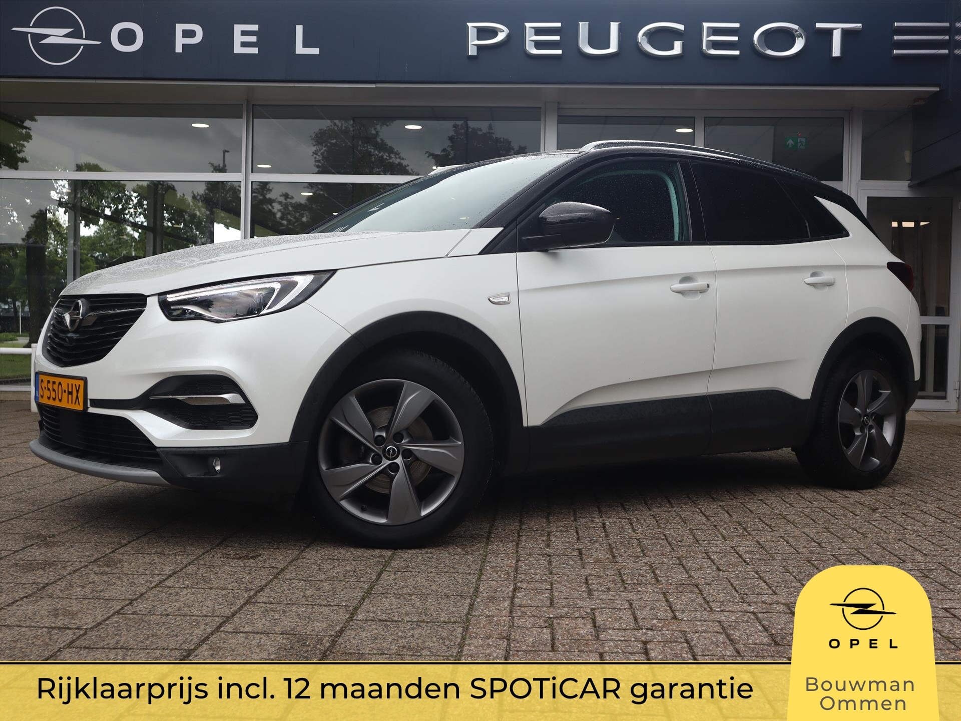 Opel Grandland X Ultimate 1.2 Turbo 130PK S&S Automaat.8, Rijklaarprijs, Leder Navigatie Stoelventilatie Stoelverwarming