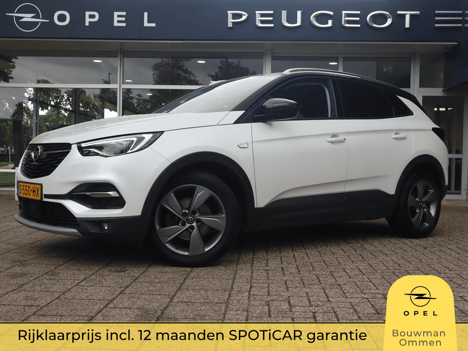 Opel Grandland X Ultimate 1.2 Turbo 130PK S&S Automaat.8, Rijklaarprijs, Leder Navigatie Stoelventilatie Stoelverwarming - Afbeelding 1