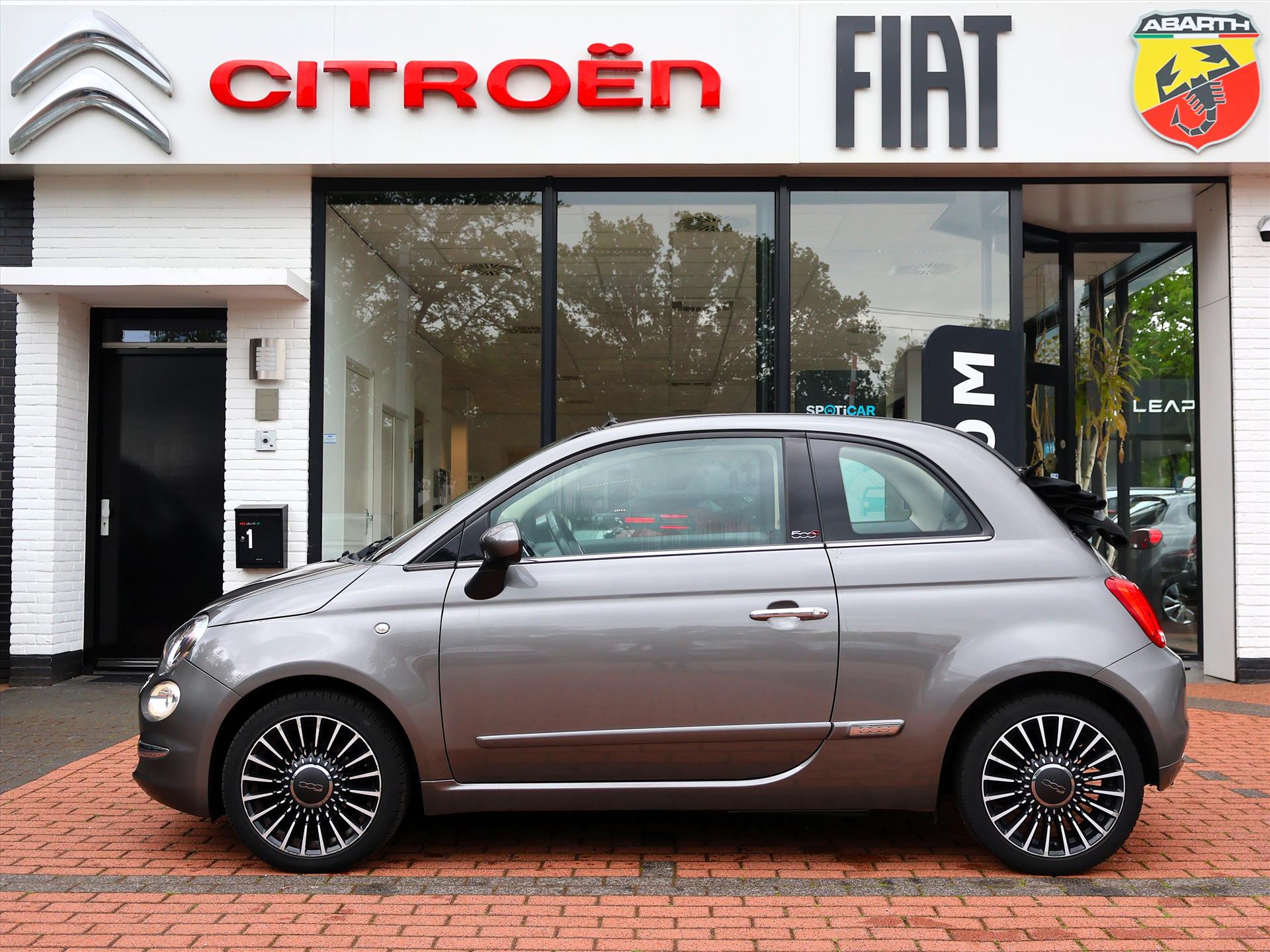 Fiat 500C Cabrio TwinAir Turbo 80PK Lounge, Rijklaarprijs | Navigatie | DAB+ | Lichtmetalen wielen | - Afbeelding 2