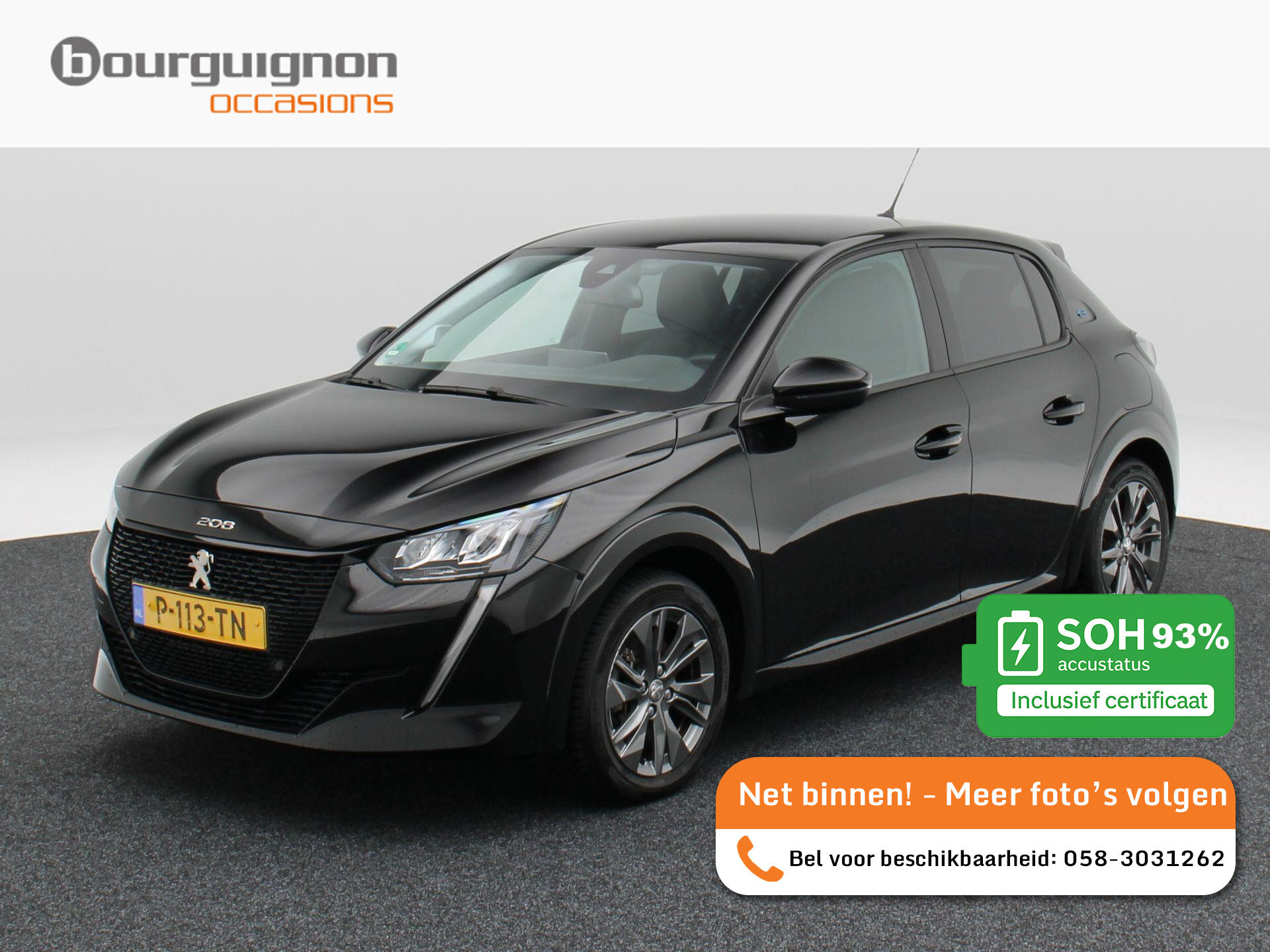 Peugeot e-208 EV Allure 50 kWh 136 Pk