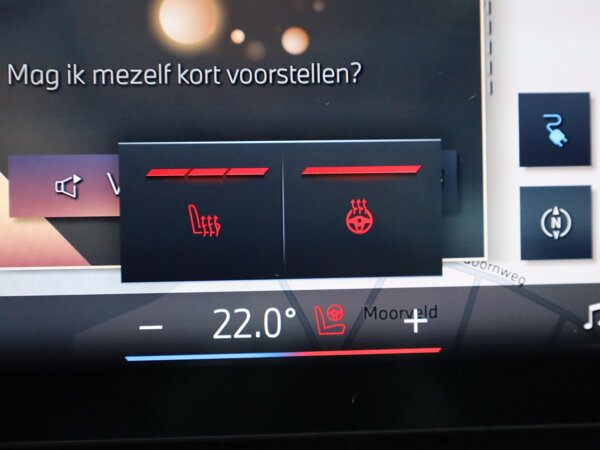 Elektrisch verwarmde voorstoelen Elektrisch verwarmde voorstoelen