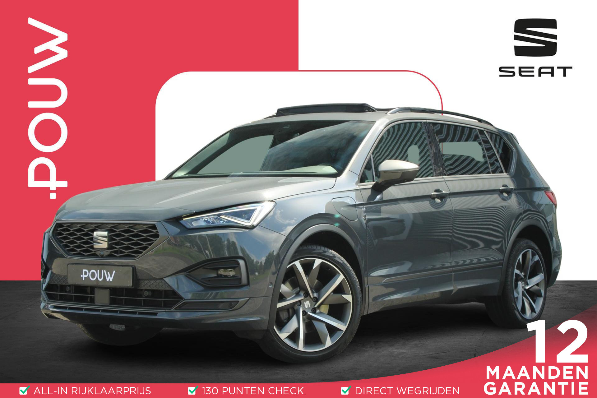 SEAT Tarraco 1.4 TSI e-Hybrid 245pk PHEV FR