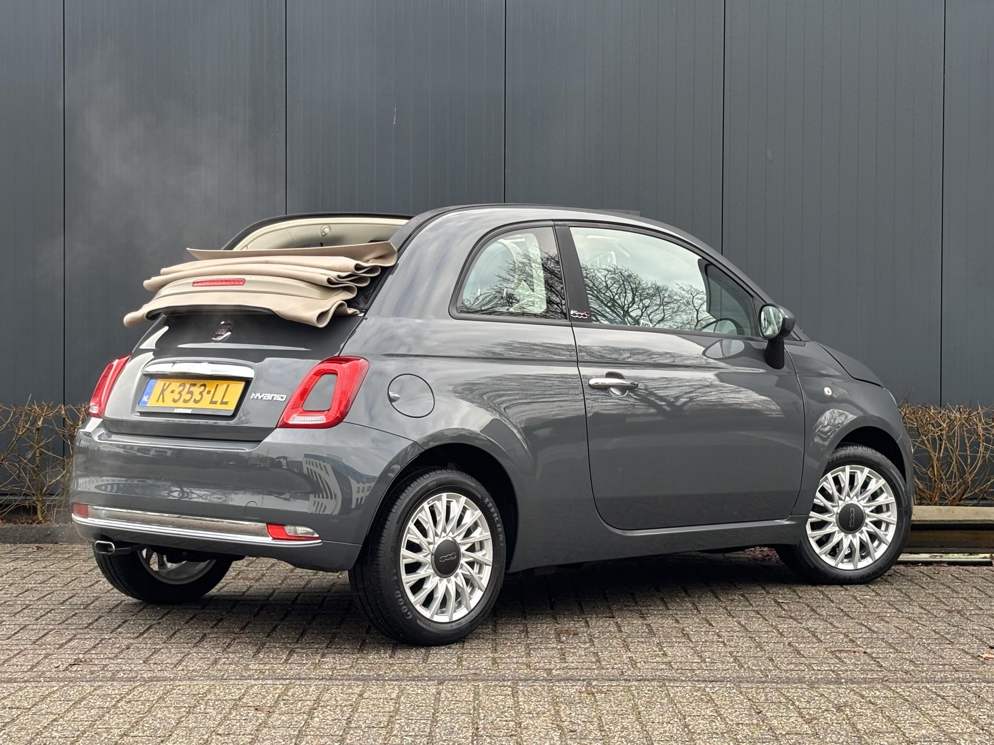 Fiat 500C 1.0 Hybrid 70pk Lounge Cabrio - Afbeelding 3