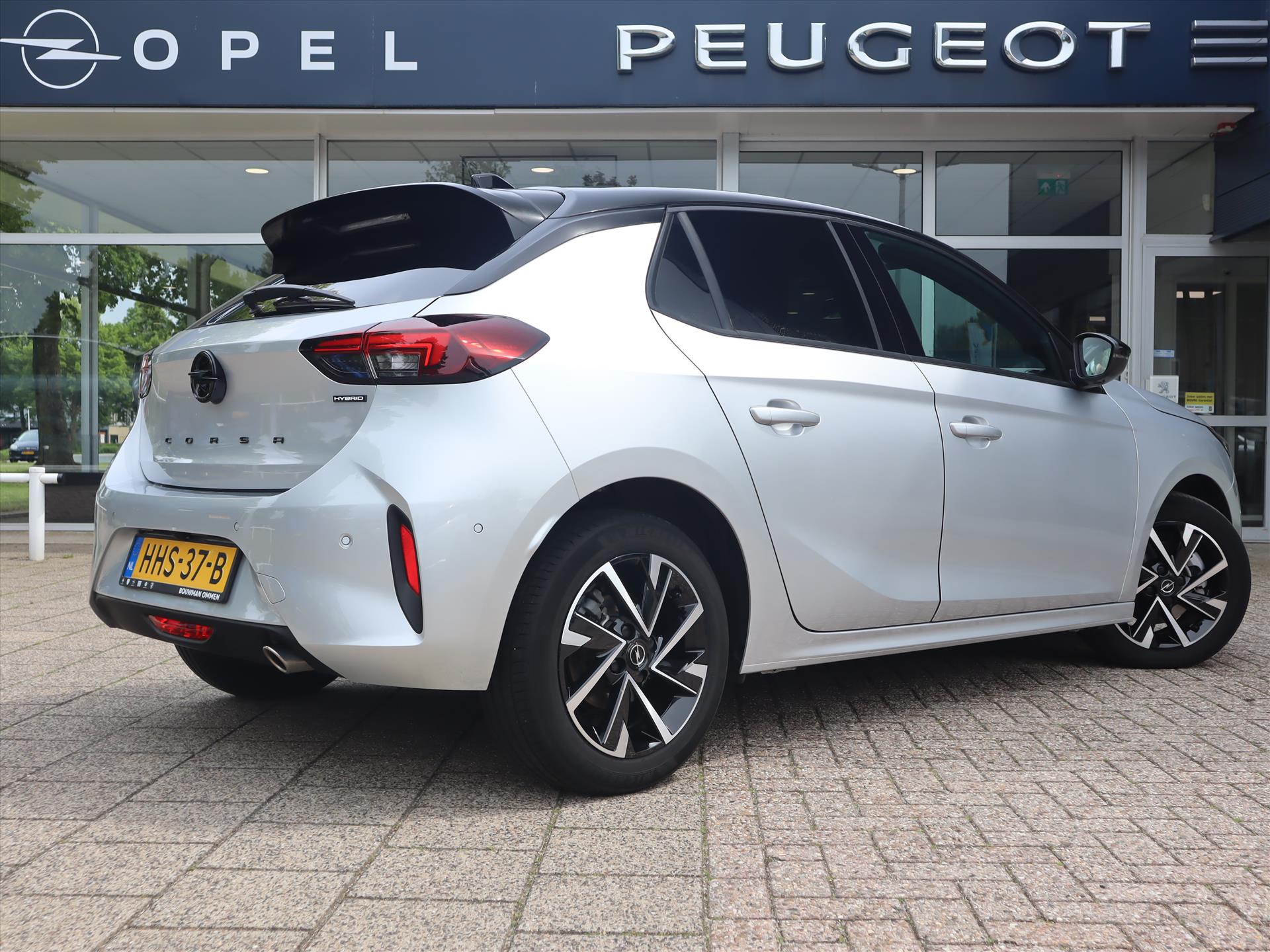 Opel Corsa GS Hybrid Turbo 110pk eDCT automaat, Rijklaarprijs, Navigatie Camera Climate control Keyless start - Afbeelding 4