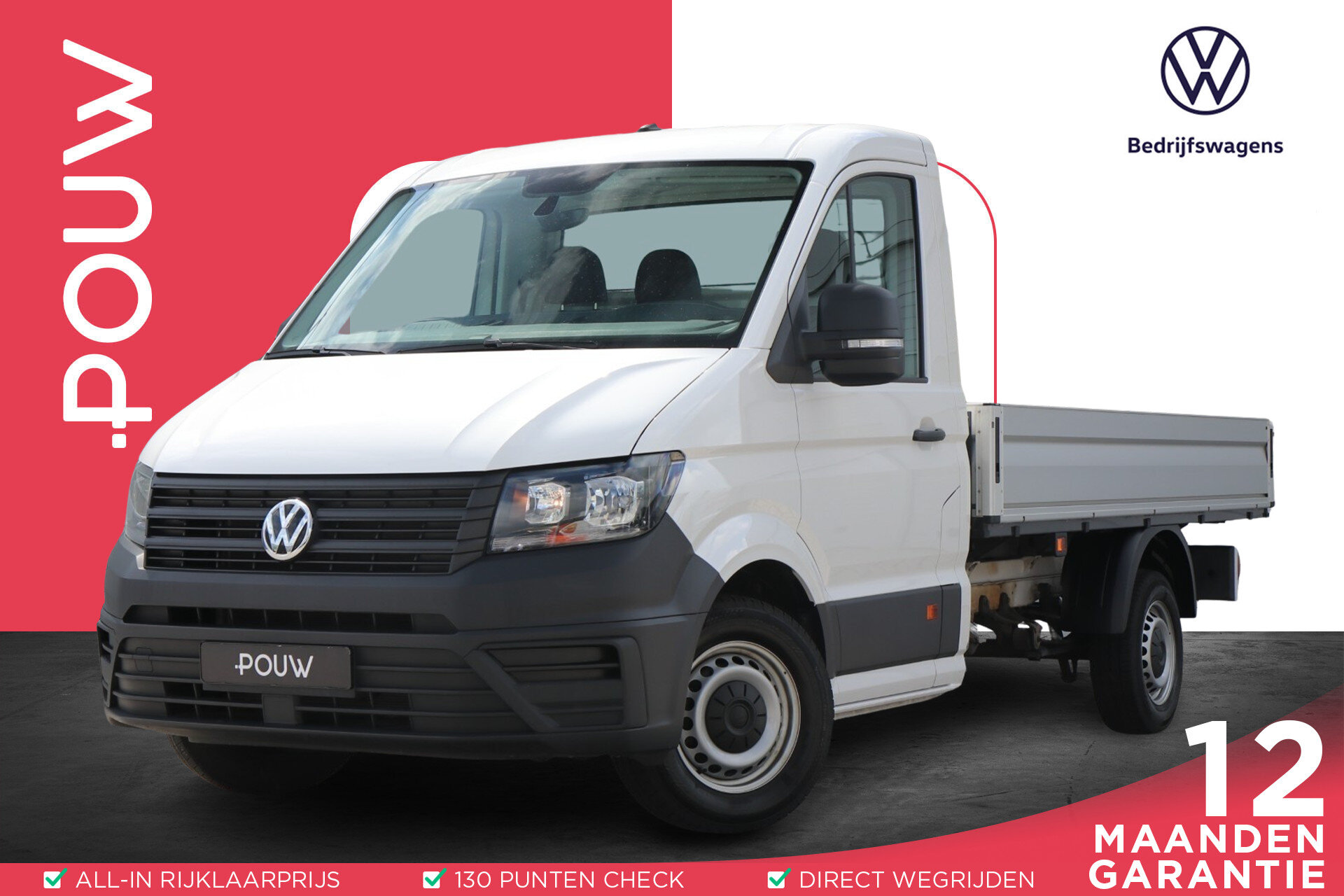 Volkswagen Crafter 35 2.0 TDI 140pk Pick-up