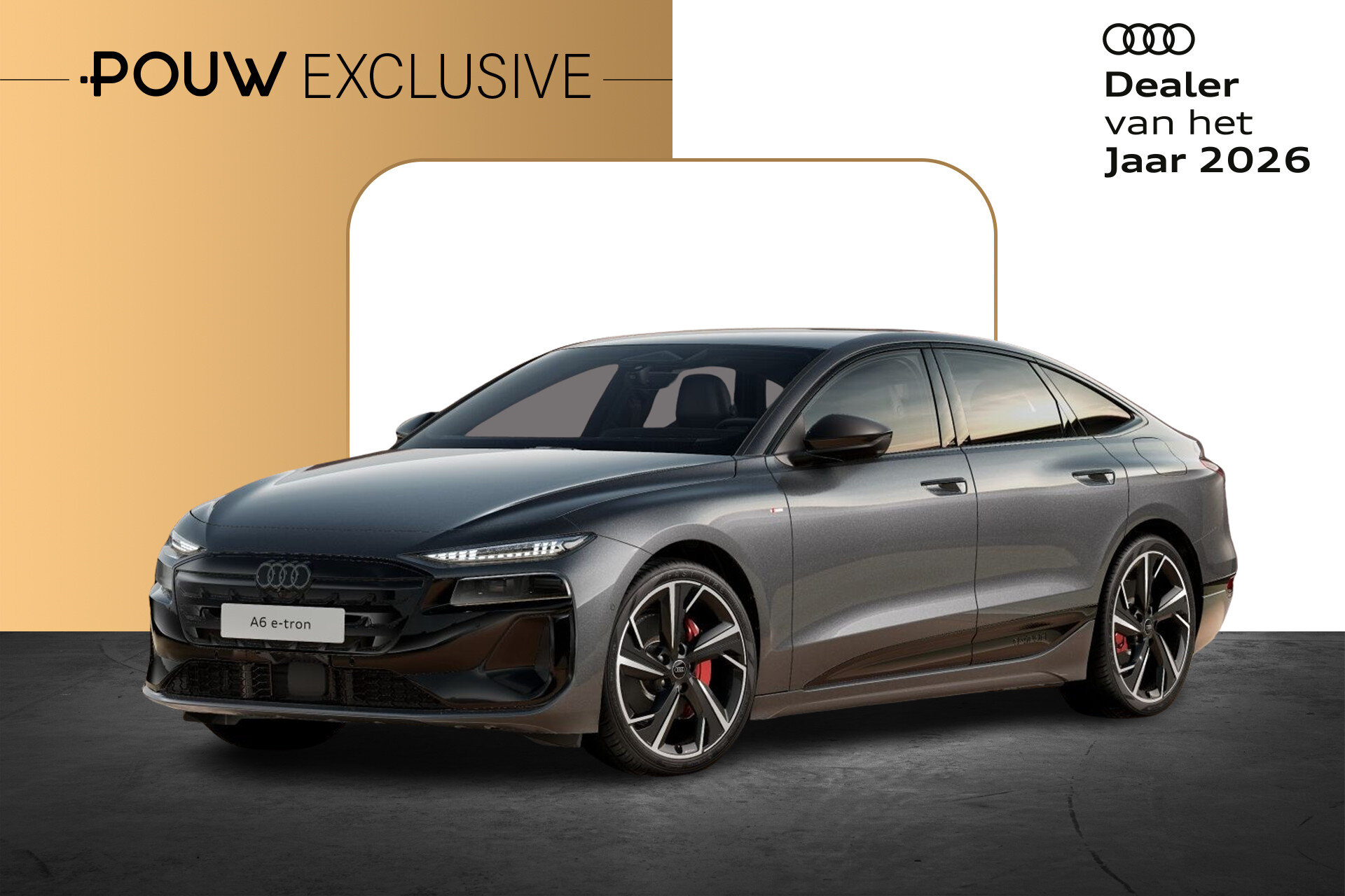 Audi A6 Sportback e-tron S edition 367pk 100 kWh