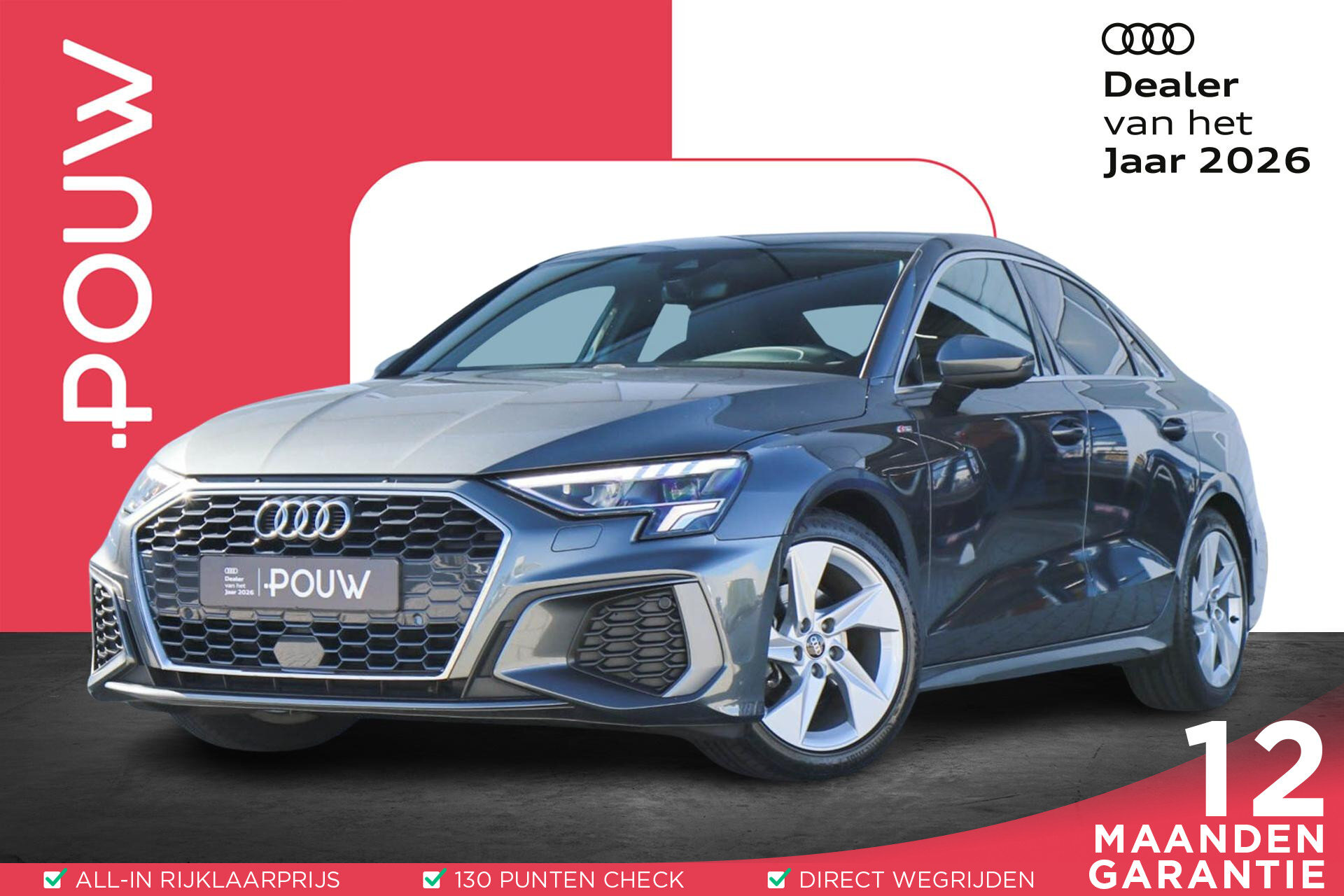 Audi A3 Limousine 30 TFSI 110pk S-tronic S edition