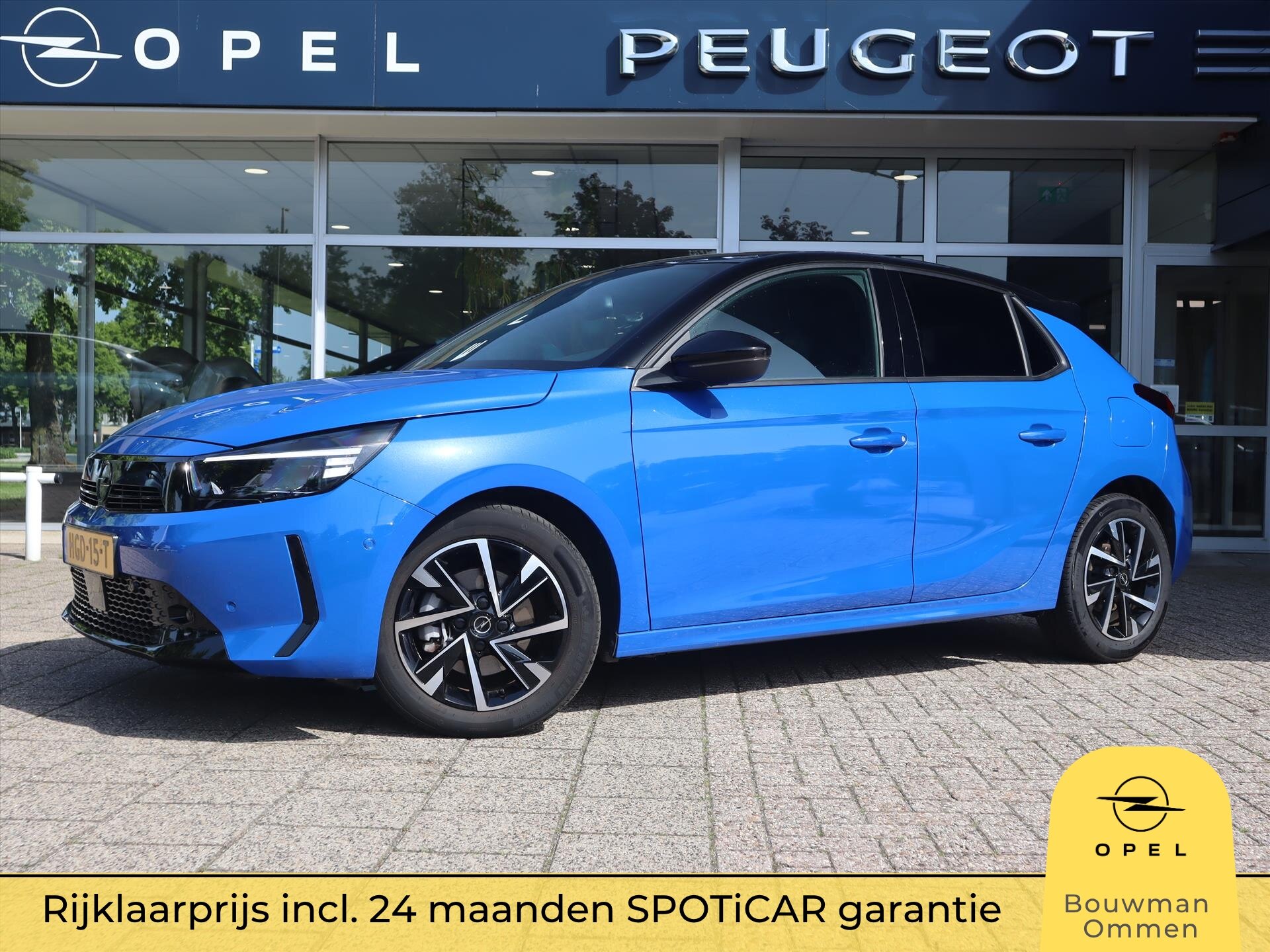 Opel Corsa GS Hybrid Turbo 110pk eDCT automaat, Rijklaarprijs, Navigatie Camera Climate control Keyless start