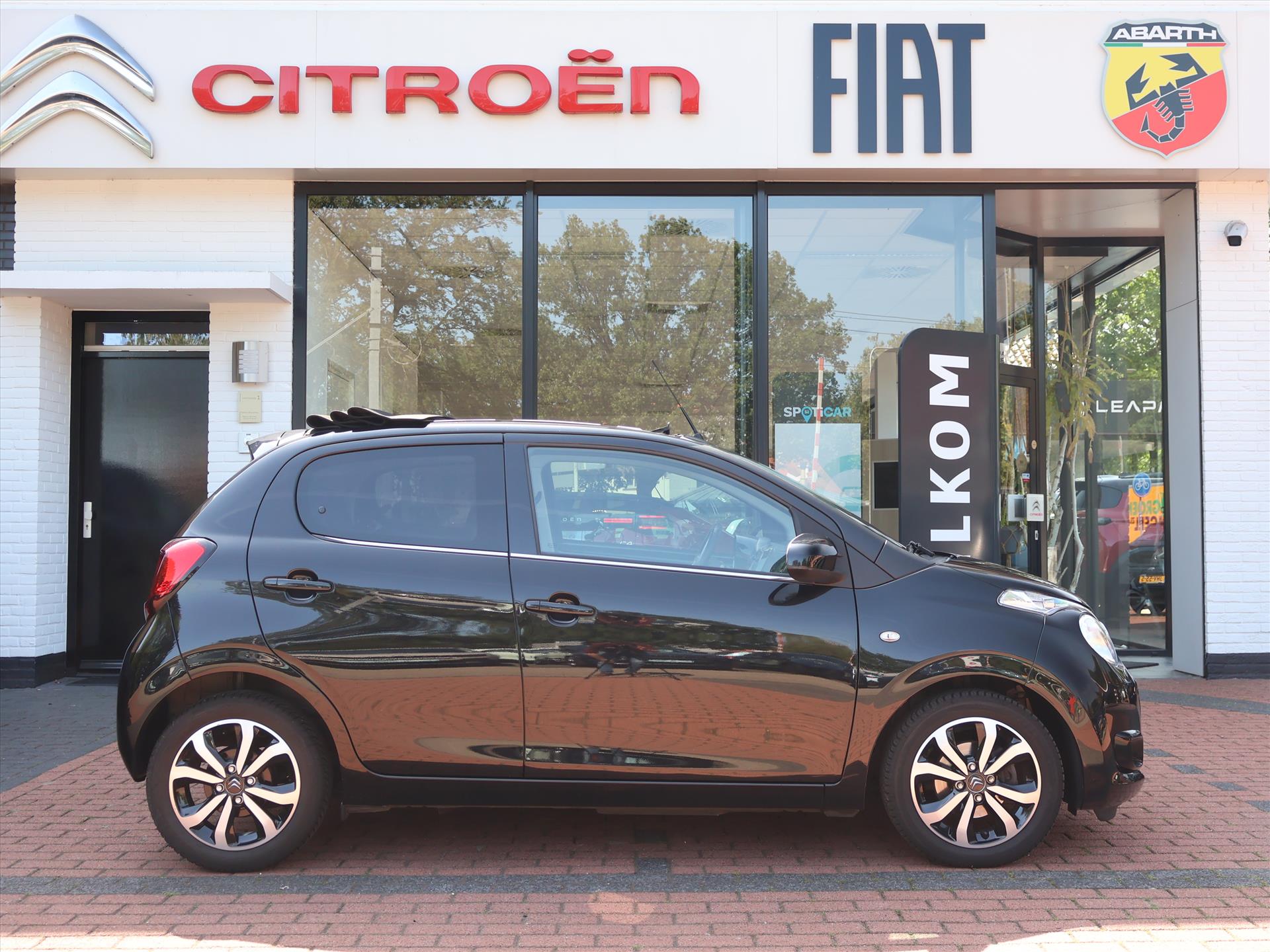 Citroën C1 Airscape 1.0 VTi 72PK 5drs. Shine, Rijklaarprijs | Camera | Leder | Stoelverwarming | Lichtmetalen wielen - Afbeelding 3