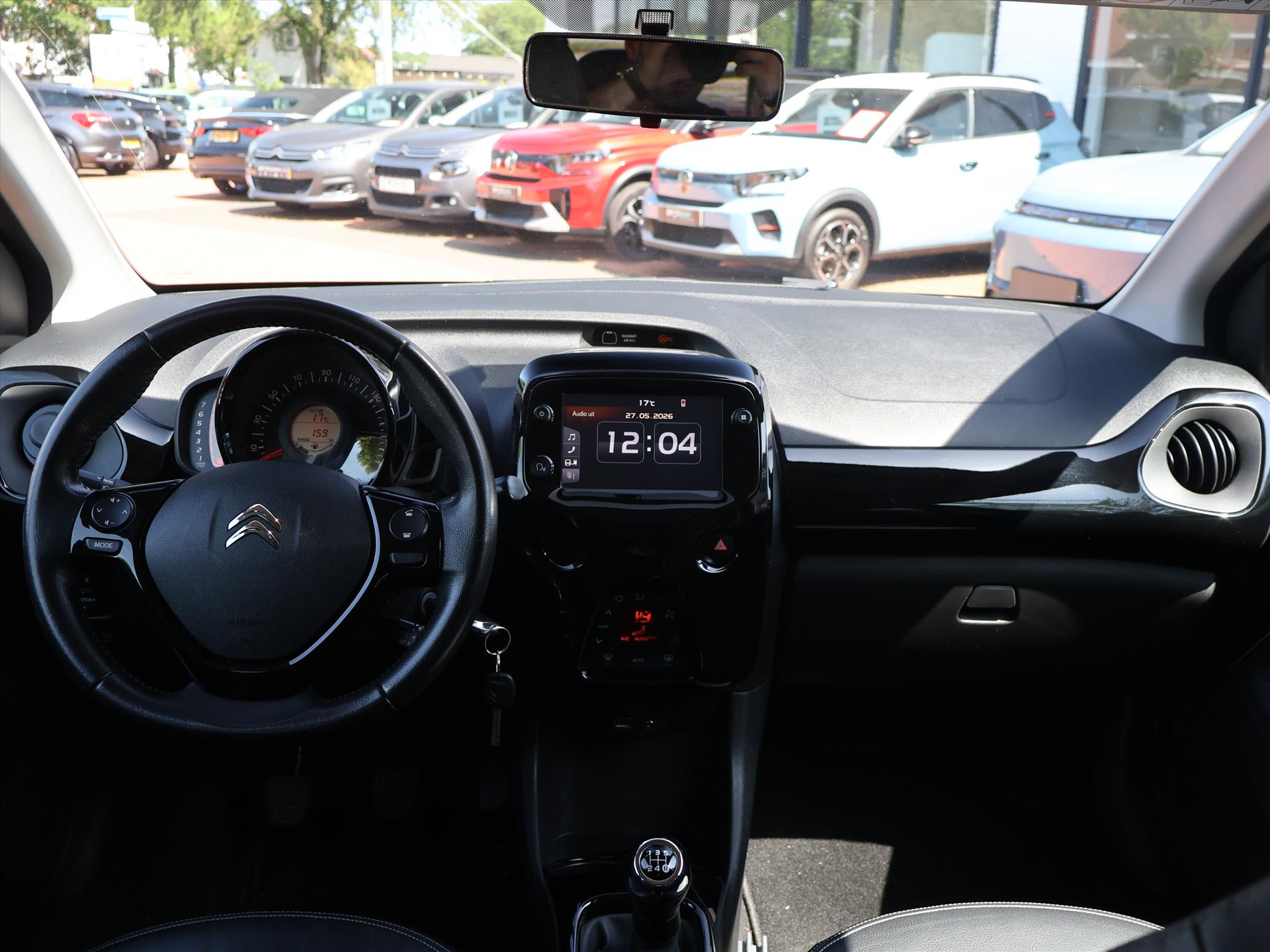 Citroën C1 Airscape 1.0 VTi 72PK 5drs. Shine, Rijklaarprijs | Camera | Leder | Stoelverwarming | Lichtmetalen wielen - Afbeelding 5