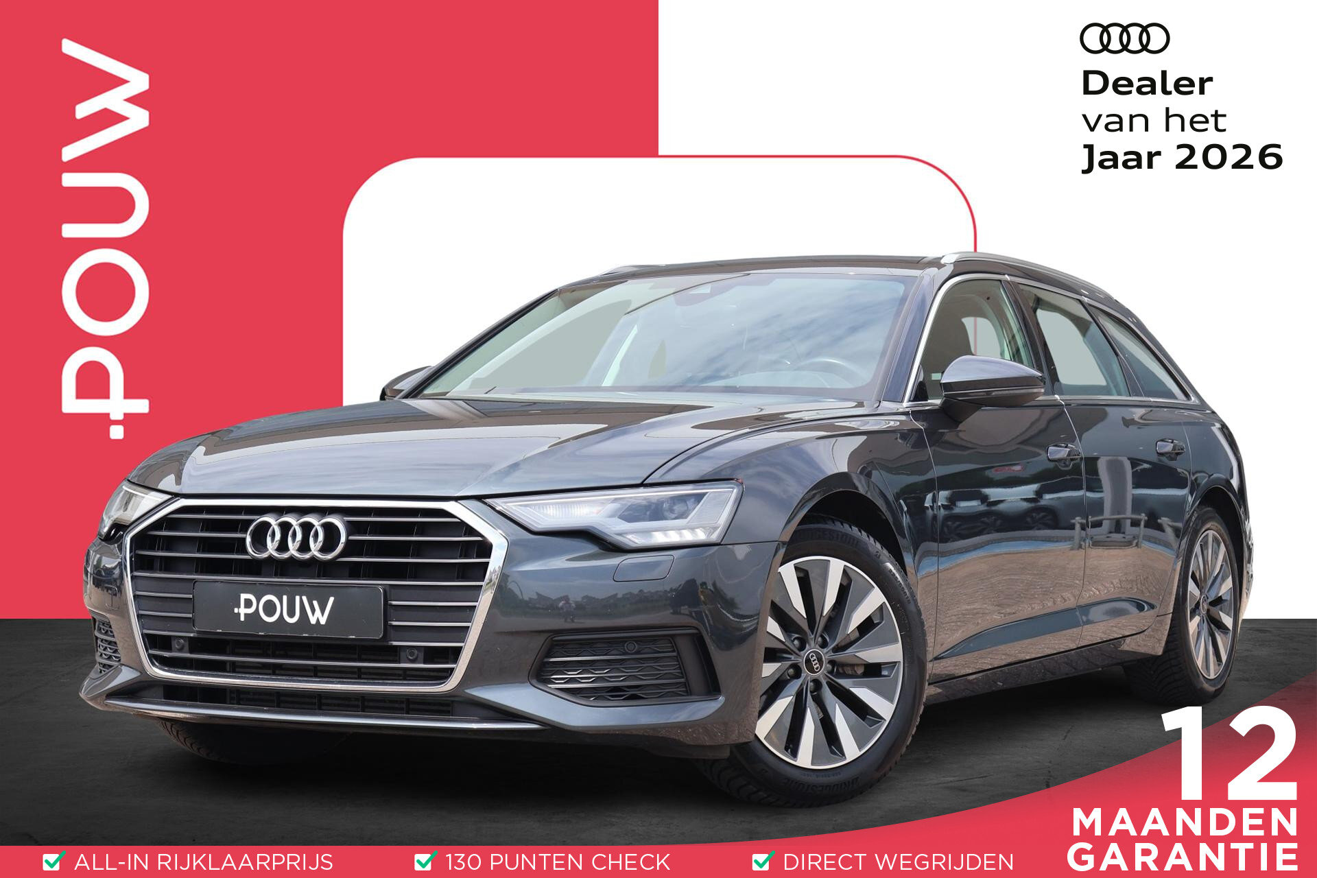 Audi A6 Avant 40 TFSI 204pk Pro line
