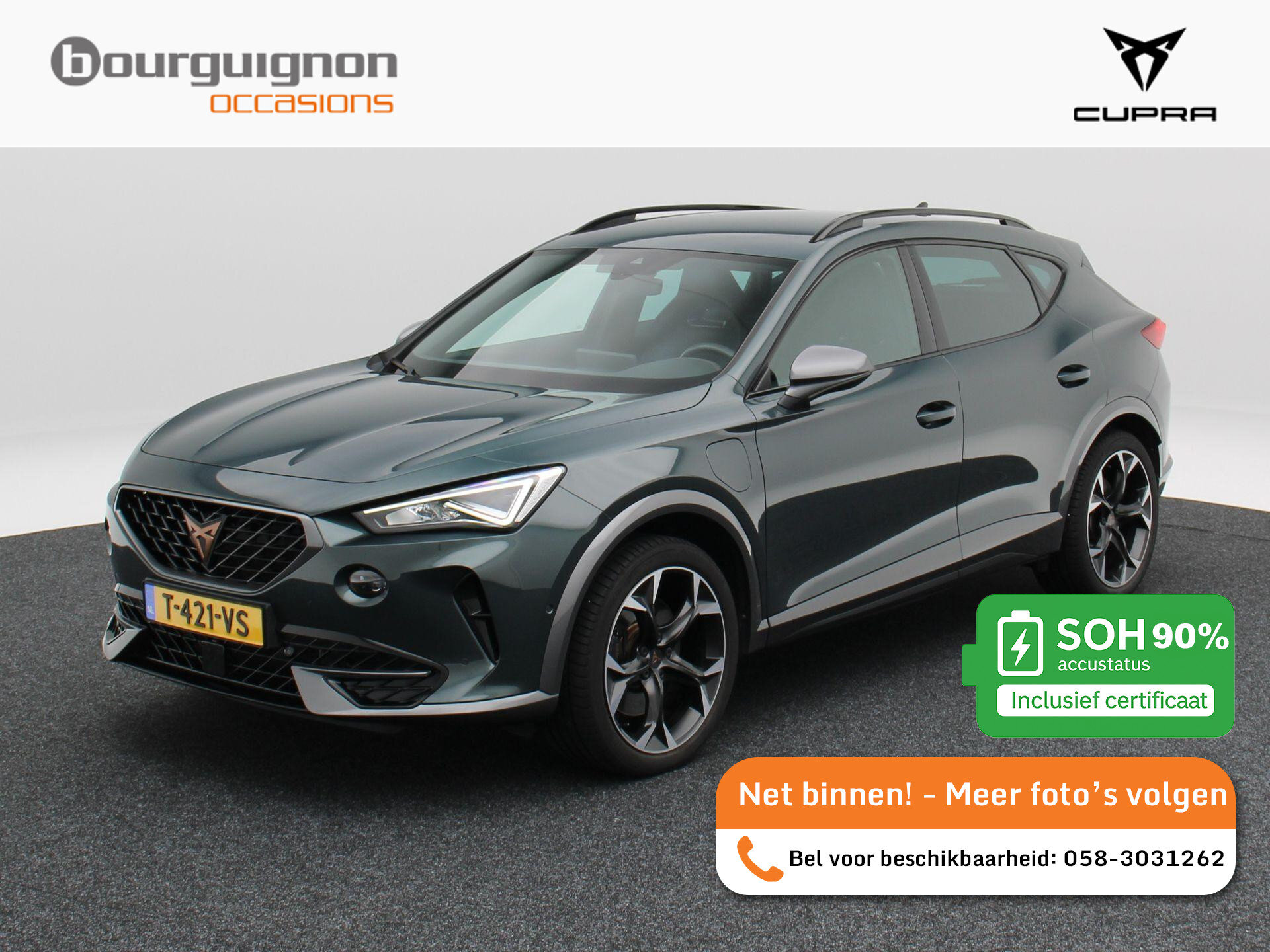 CUPRA Formentor 1.4 e-Hybrid Performance 245 Pk Automaat