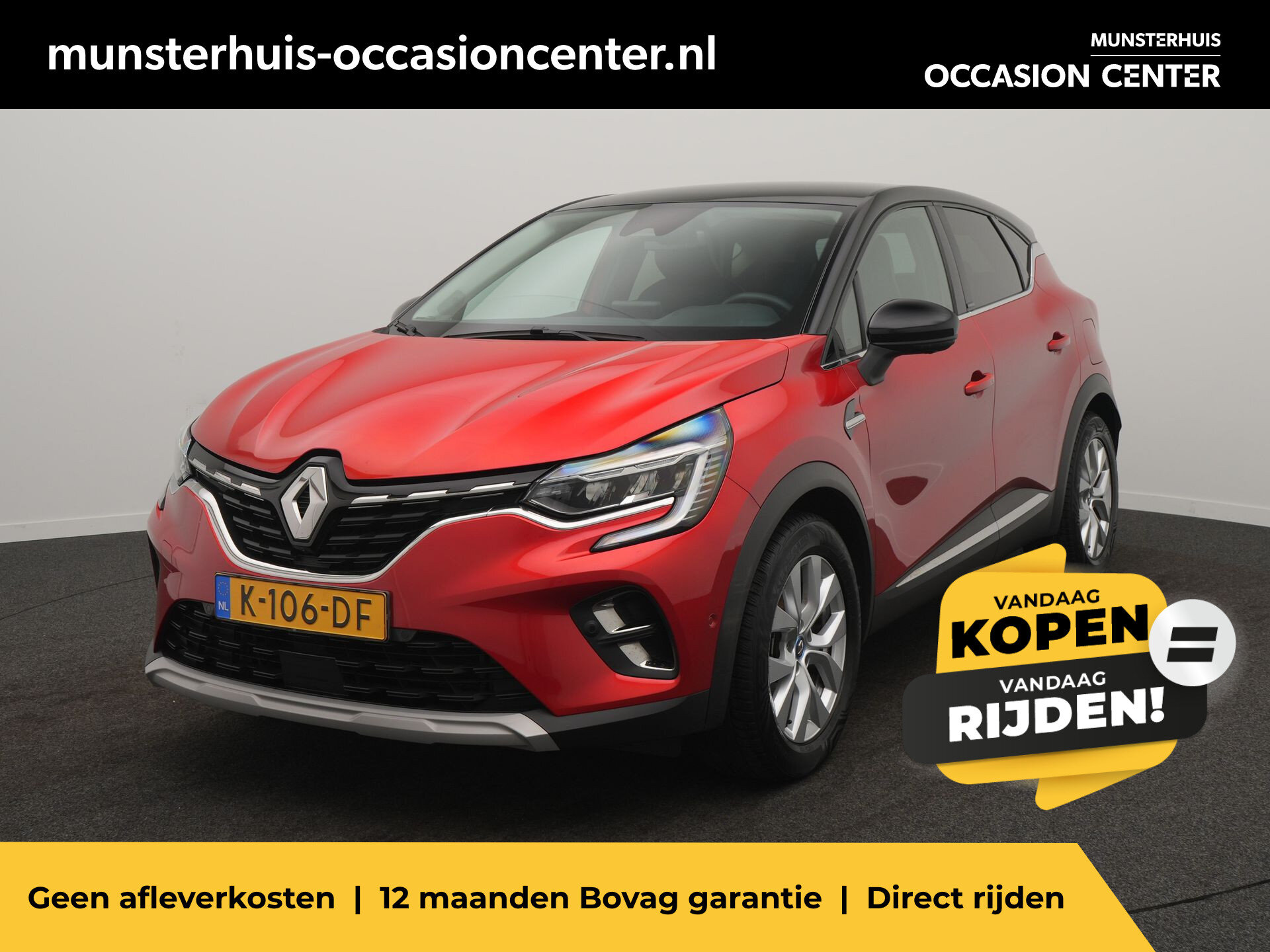 Renault Captur 1.6 E-Tech Plug-in Hybrid 160 Intens - Occasion Lease vanaf €769 p/m