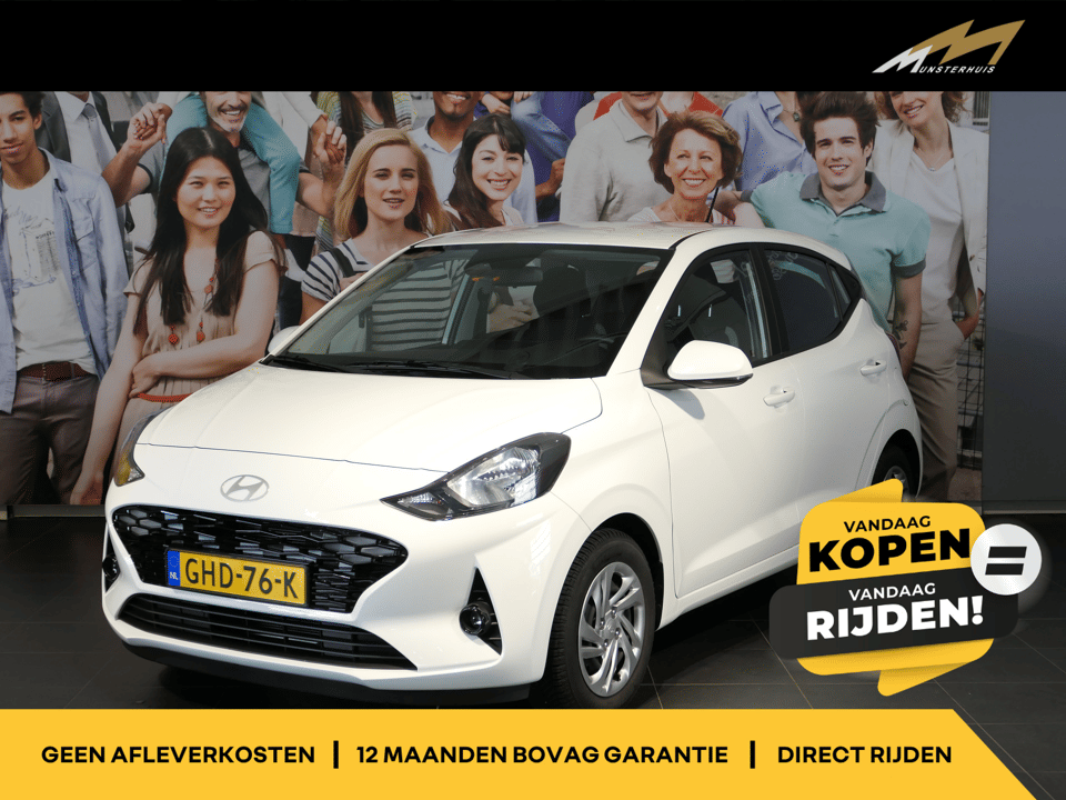 Hyundai i10 1.0 Comfort - Occasion Lease vanaf €309 p/m - - Afbeelding 1
