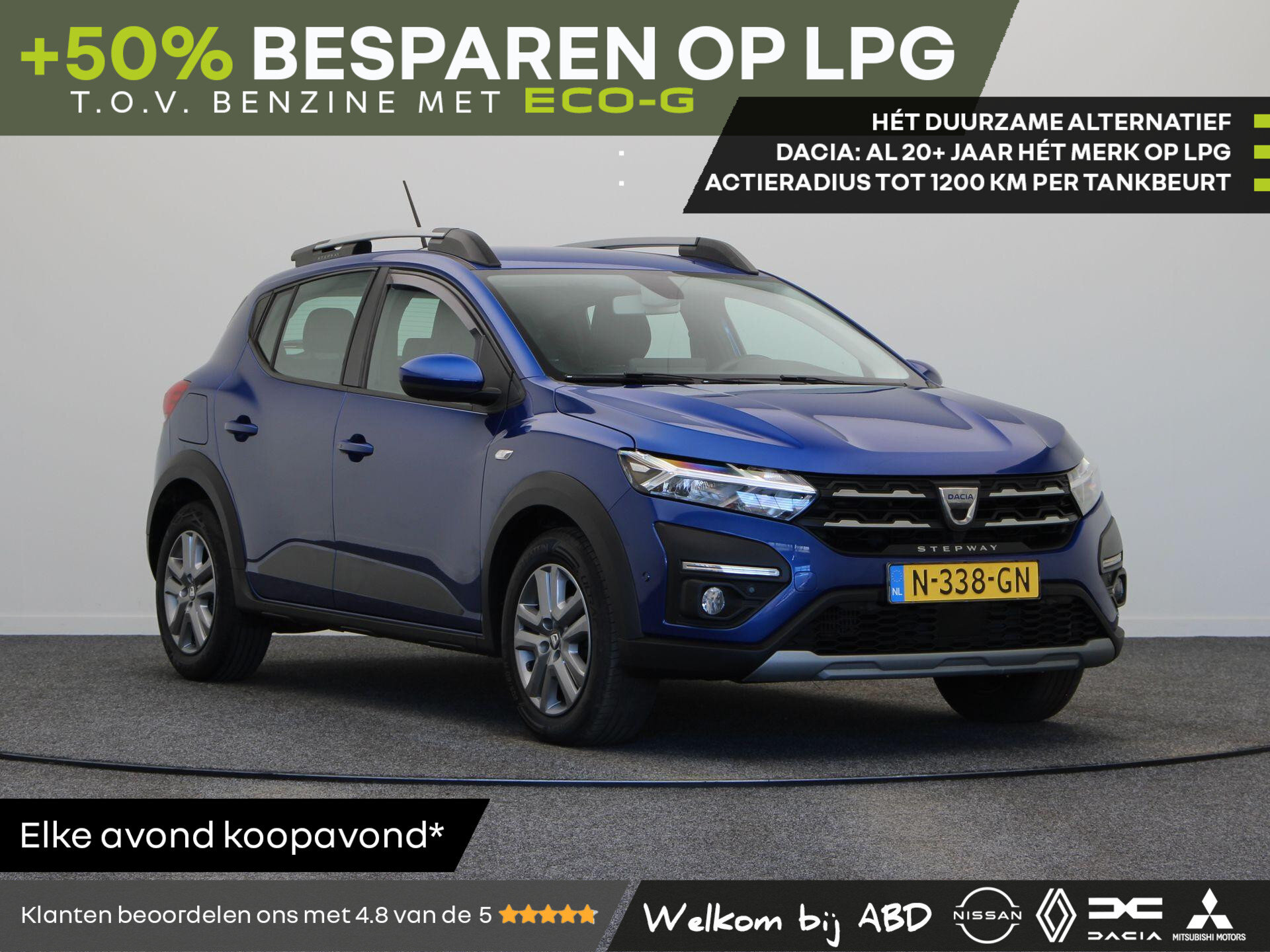Dacia Sandero Stepway TCe 100pk Bi-Fuel Comfort