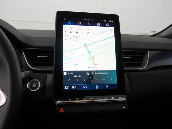 Google-integratie met Google maps navigatiesysteem, Google assistant en Google play