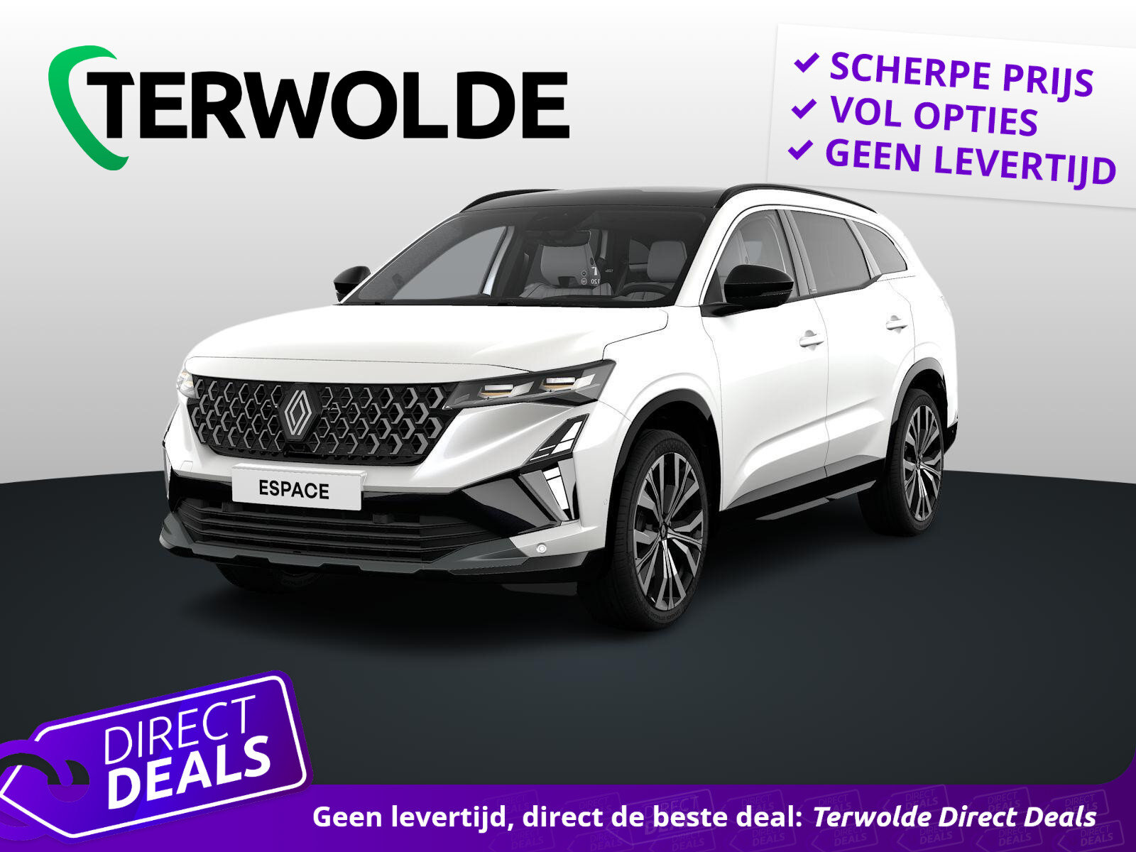 Renault Espace iconic full hybrid E-Tech 200 - 7 zitplaatsen
