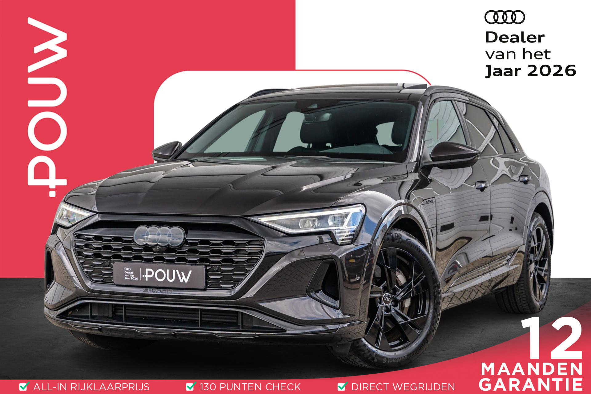 Audi Q8 e-tron 50 340pk quattro Advanced edition 95 kWh