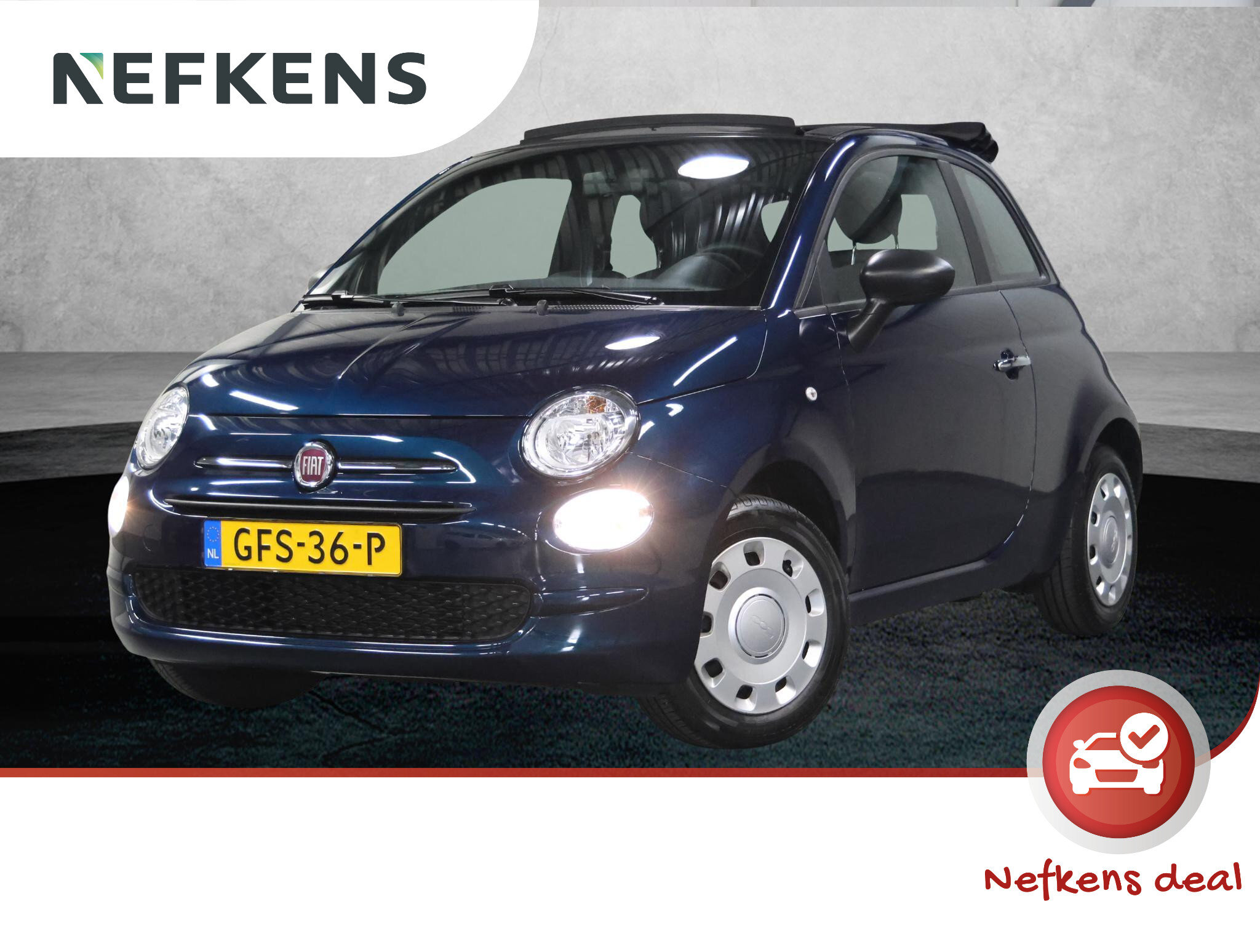 Fiat 500C 69PK Hybrid Urban