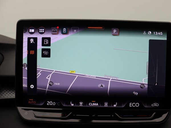 Navigatiesysteem met 12,9 inch touchscreen