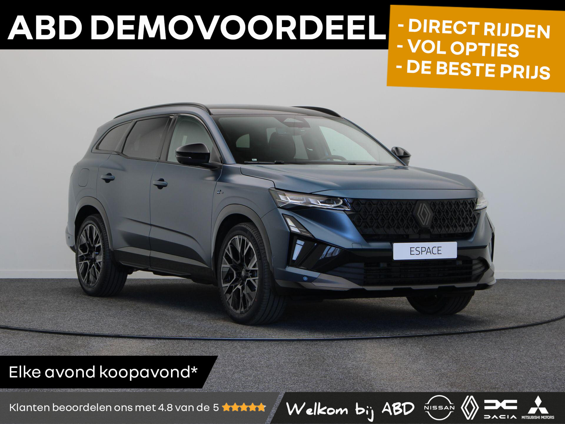 Renault Espace E-Tech full hybrid 200pk esprit Alpine 7p.