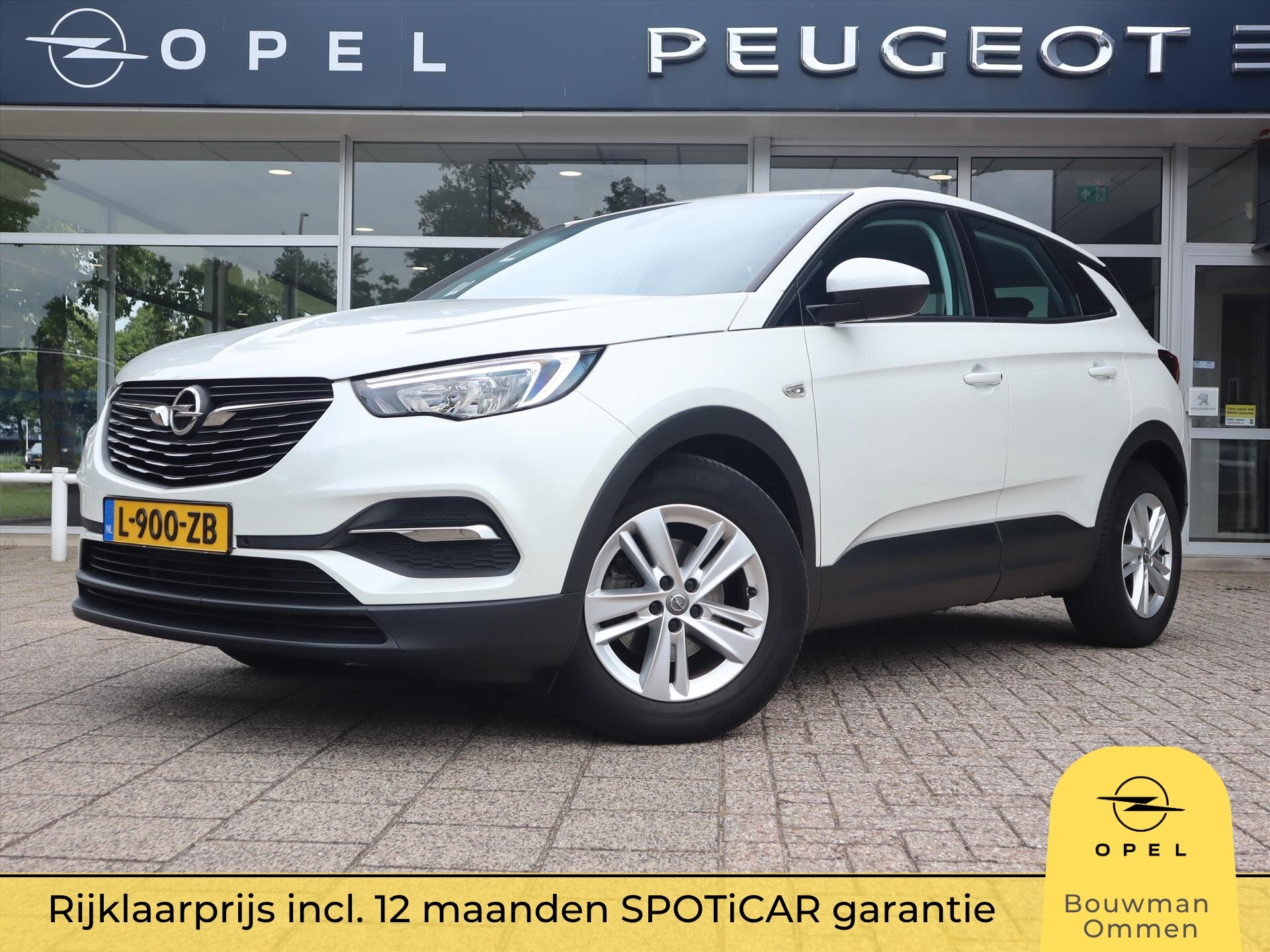 Opel Grandland X Edition 1.2 Turbo 130pk S&S H6, Rijklaarprijs, Navigatie Apple CarPlay/Android auto Sensoren voor en achter