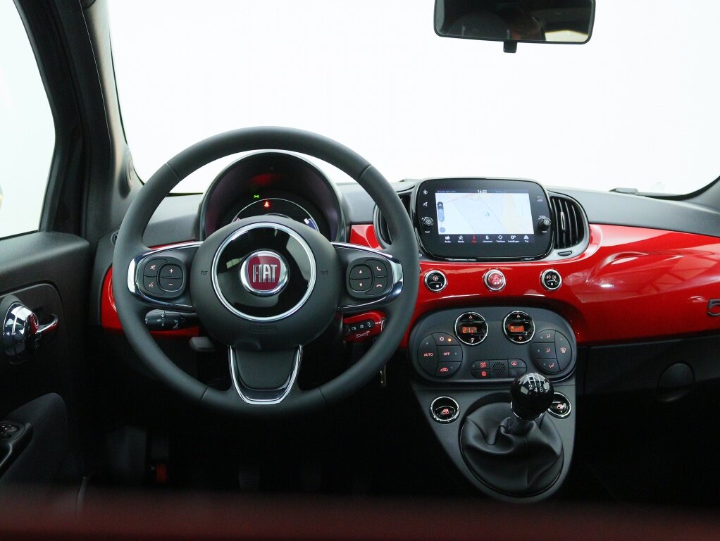 Fiat 500 1.0 Hybrid RED | Panoramadak | Navigatie | - Afbeelding 3
