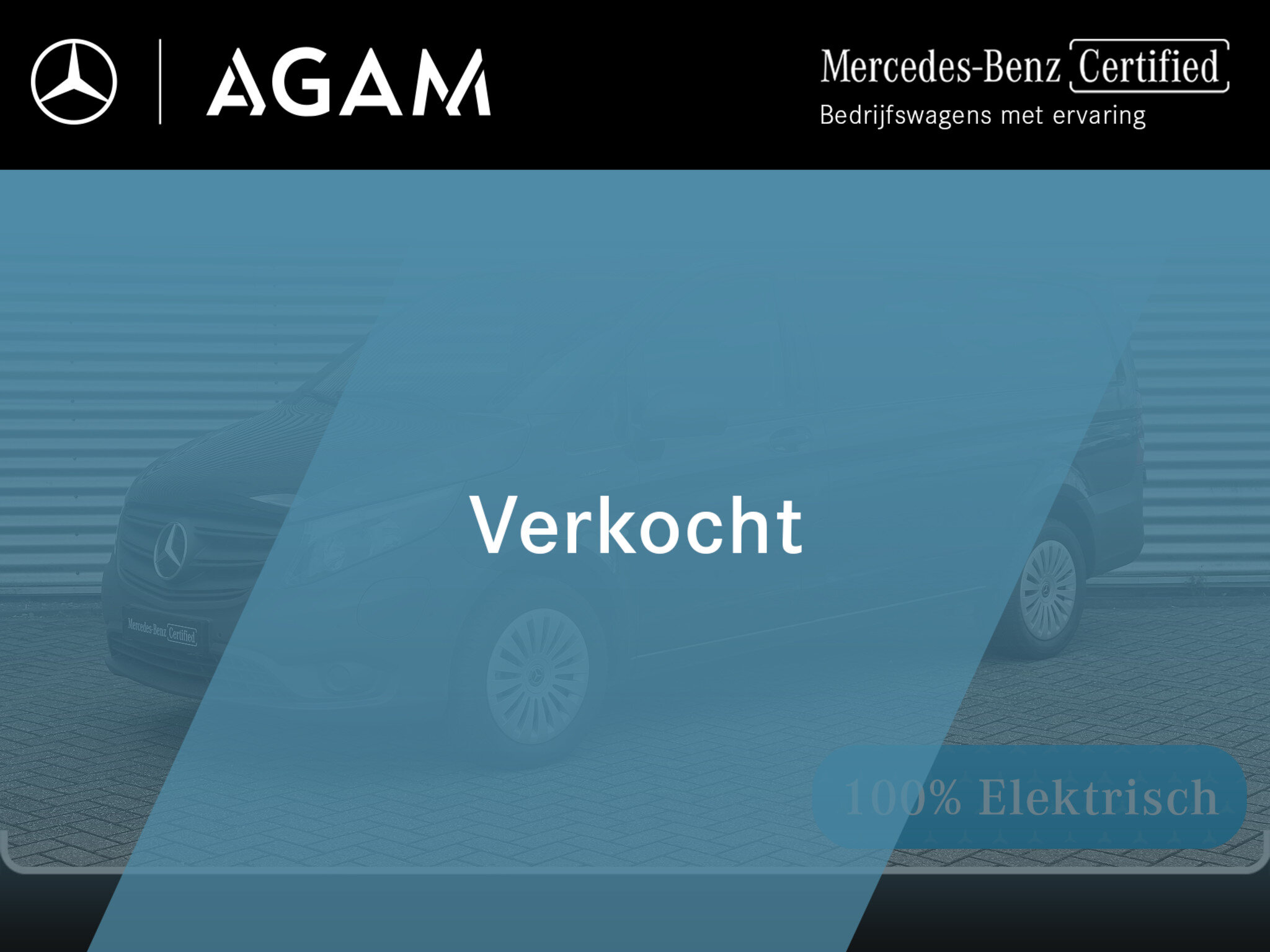 Mercedes-Benz eVito 66kWh 100% Elektrisch 286km wltp