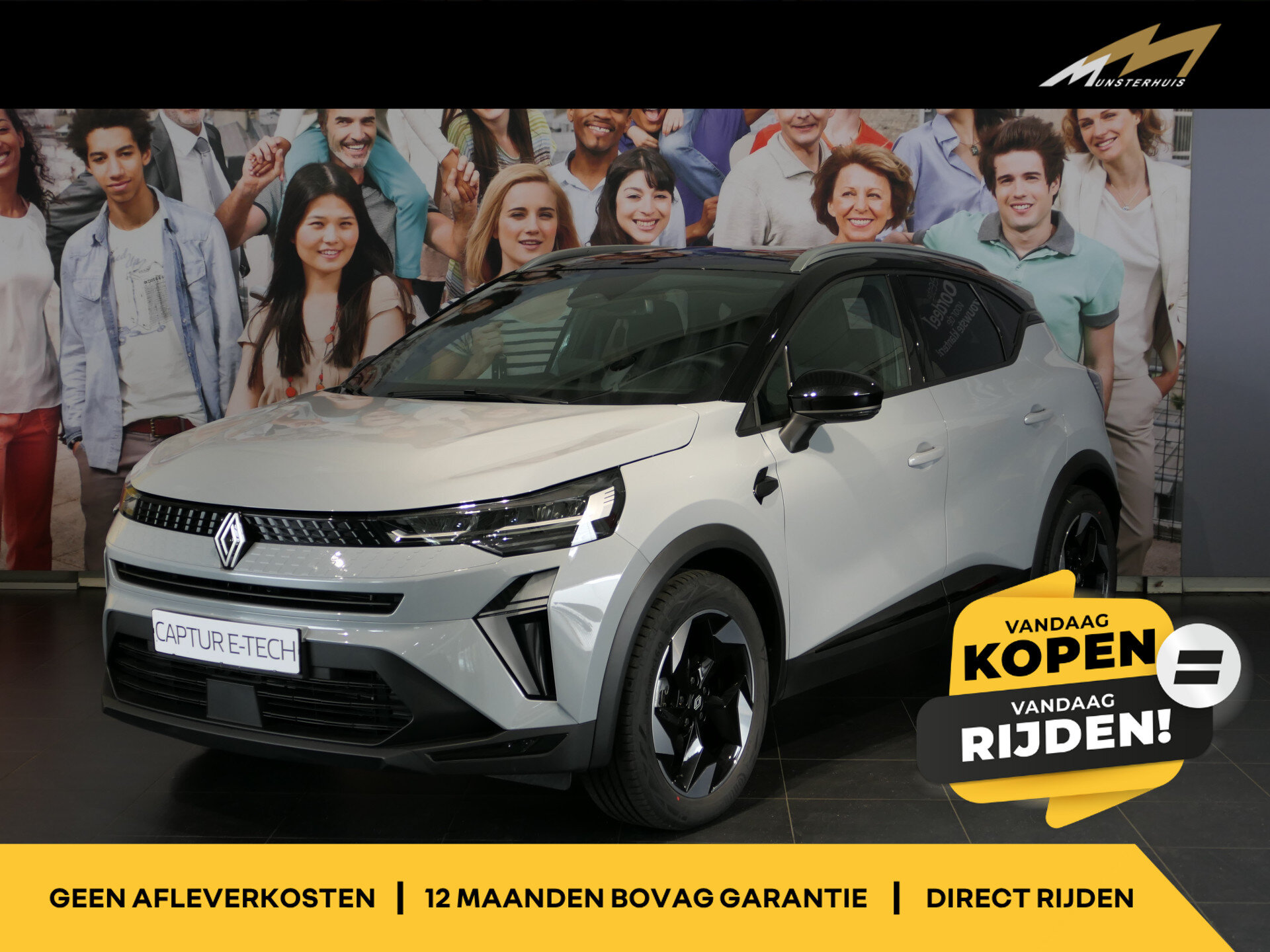 Renault Captur 1.8 E-Tech full hybrid 160 techno