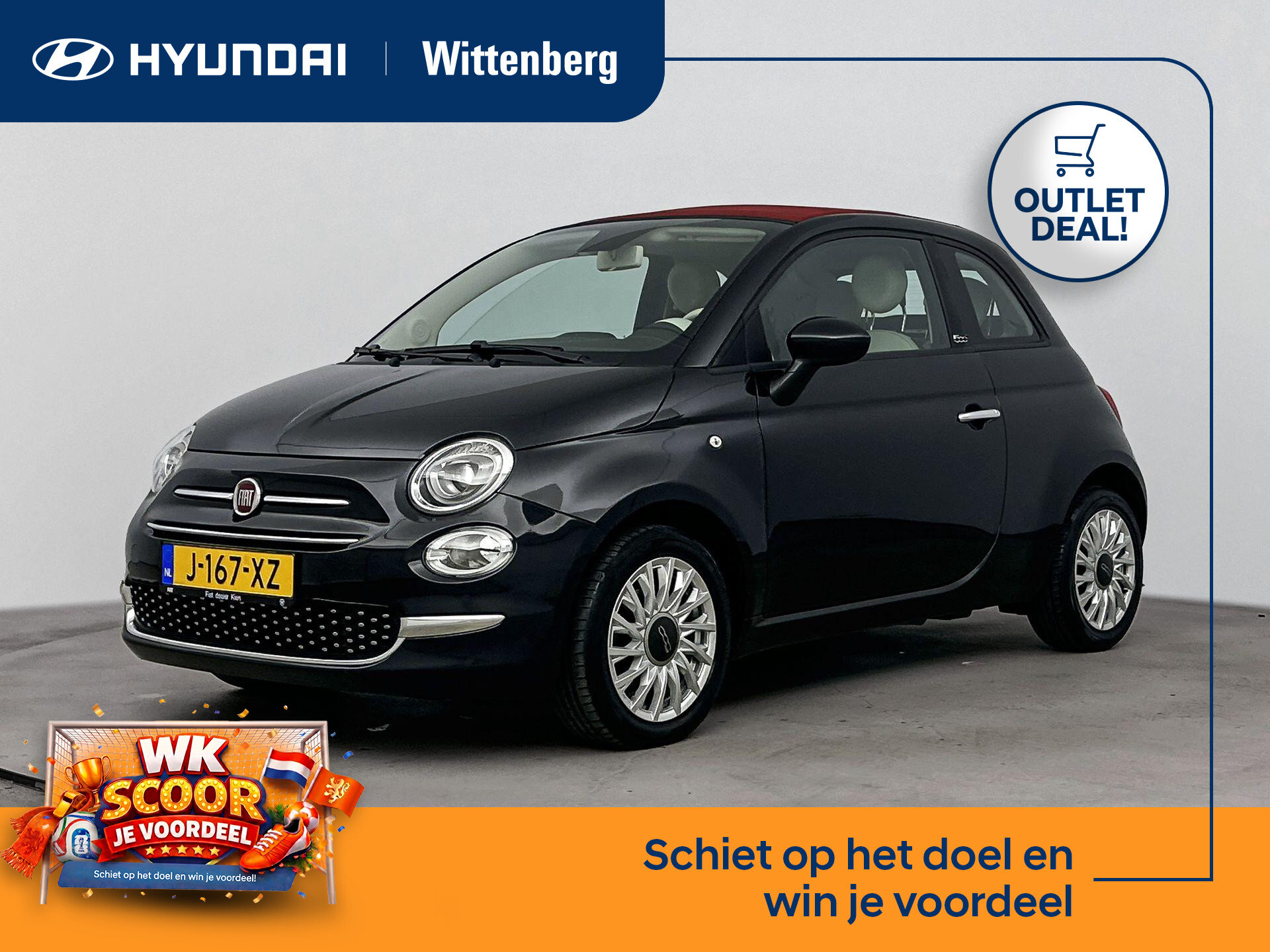Fiat 500C 1.0 Hybrid Lounge