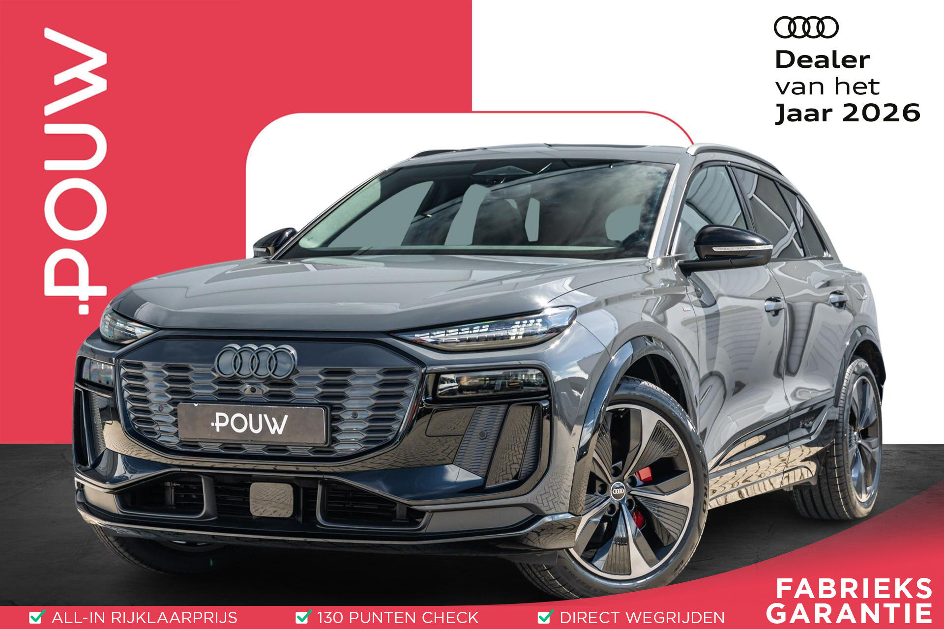 Audi Q6 e-tron 252pk S edition 83 kWh