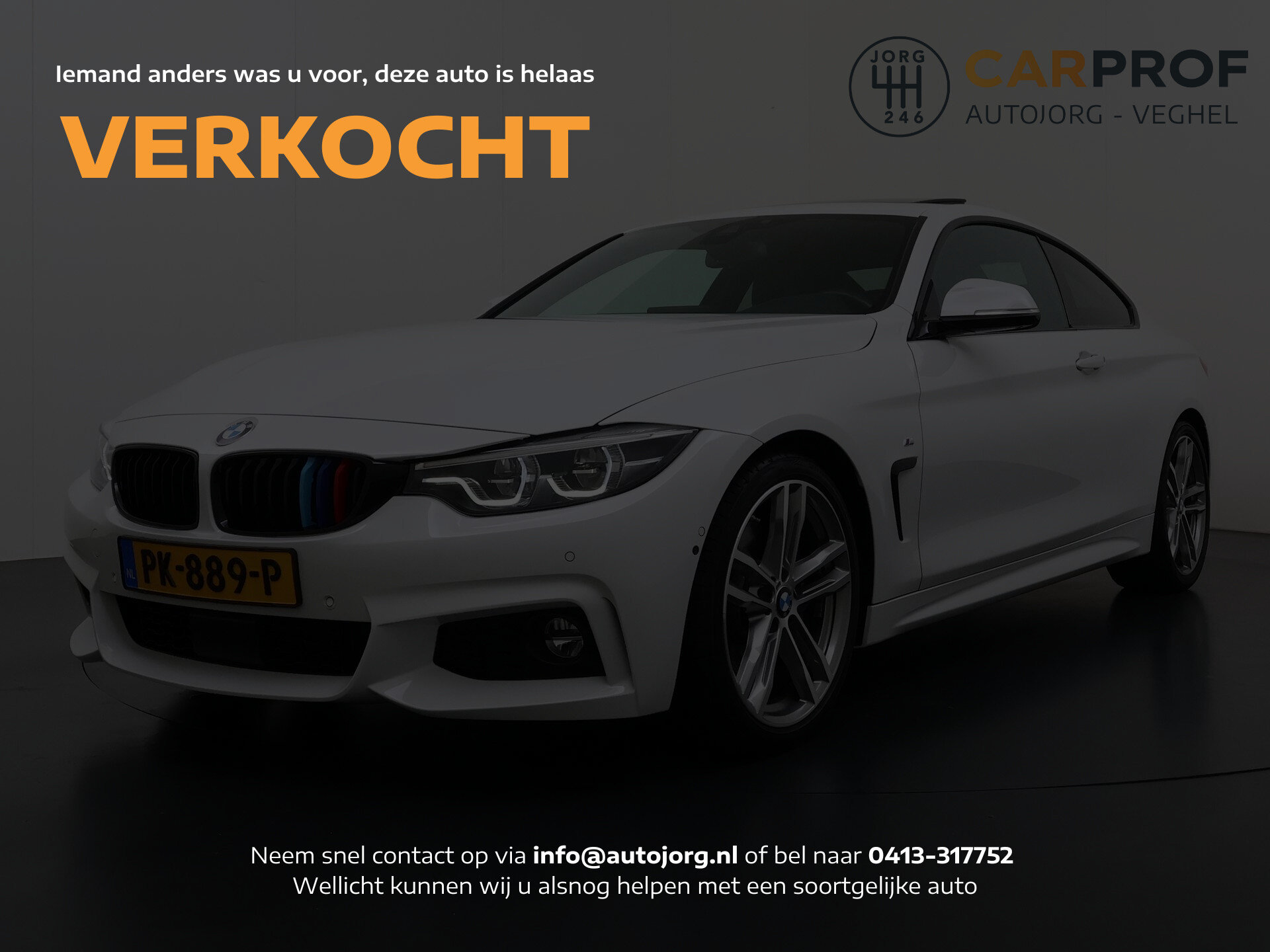 BMW 4-serie Coupé 420i High Executive - Afbeelding 1