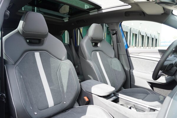 lederen/alcantara bekleding