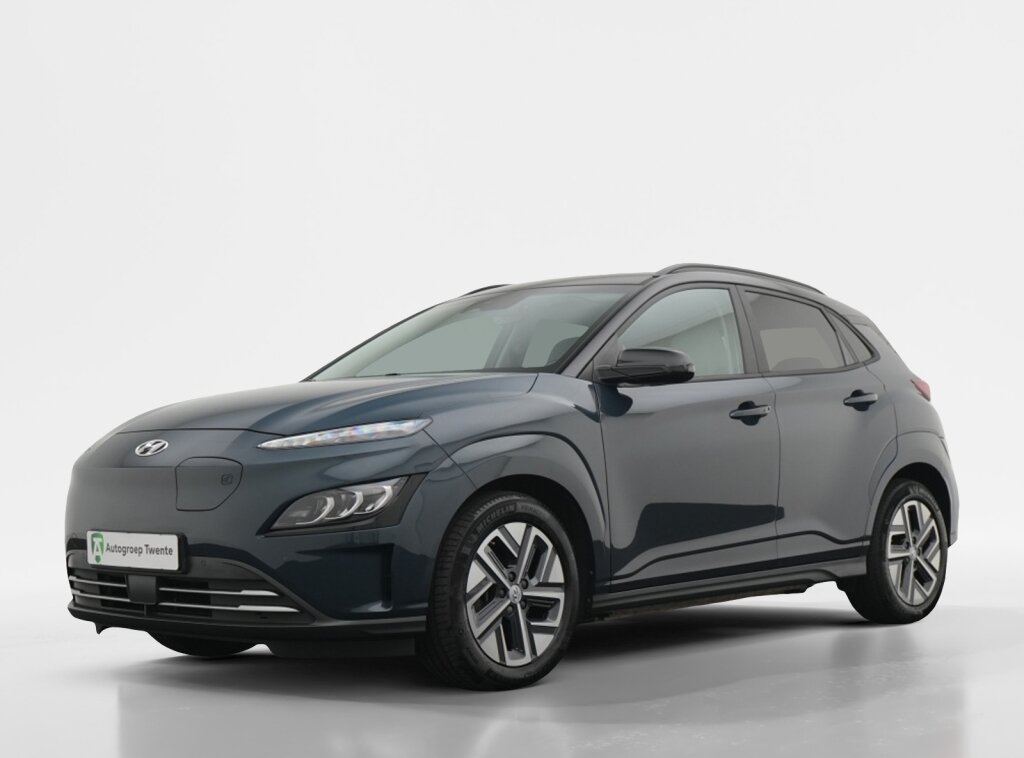 Hyundai Kona EV Premium 64 kWh | Wit leder | Navigatie | Camera | Stoelventil