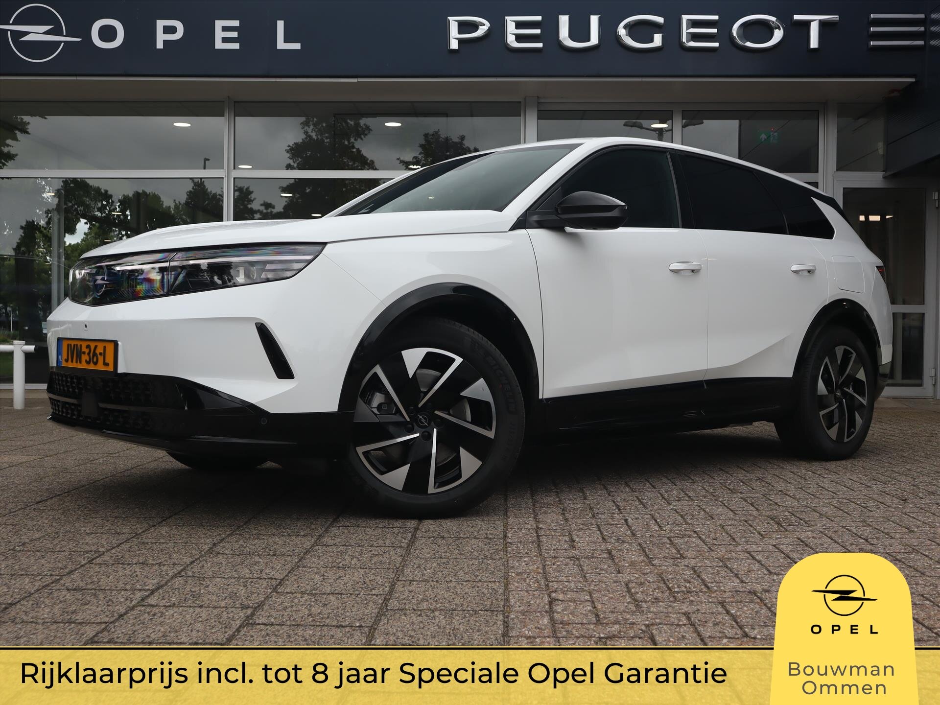 Opel Grandland EV GS 73kWh 213PK Automaat, Rijklaarprijs, Adaptieve cruise control Head Up display Warmtepomp