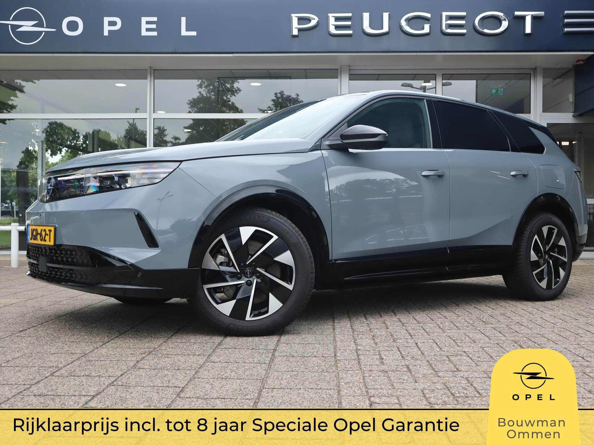 Opel Grandland EV Business Edition 73kWh 213PK Automaat, Rijklaarprijs, Panoramadak Head Up display Warmtepomp Technologie Pakket