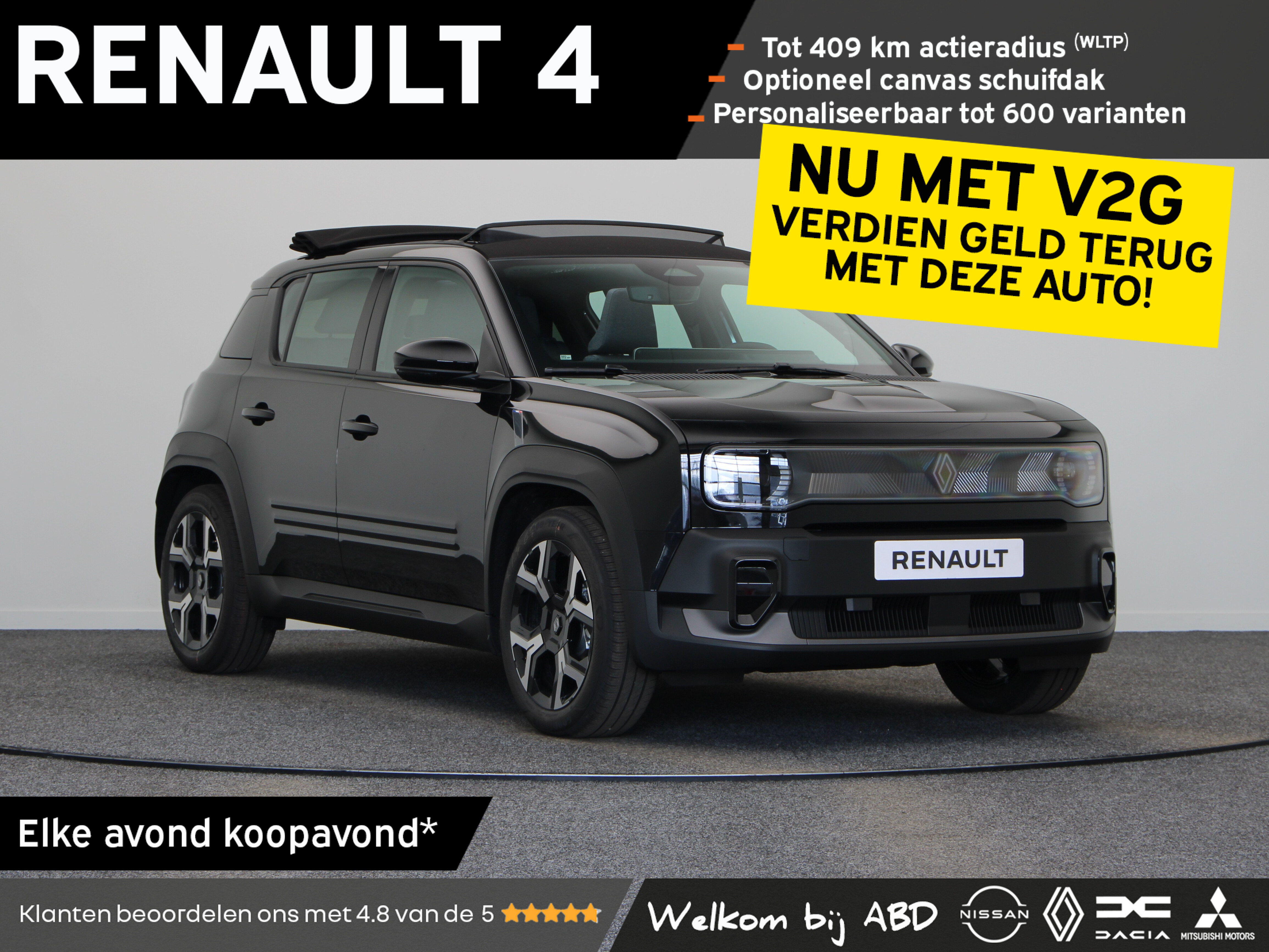 Renault 4 Techno “plein sud™” Comfort range