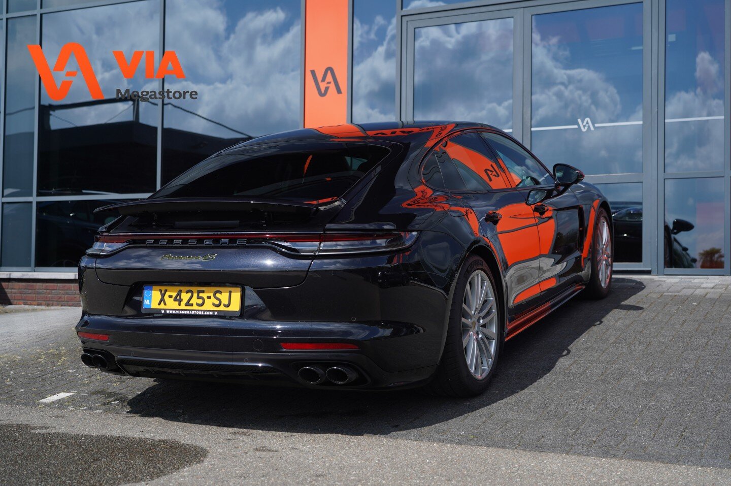 Porsche Panamera 2.9 4S E-Hybrid 561PK | Sport Chrono | ACC | ECC | Bruin leder - Afbeelding 3