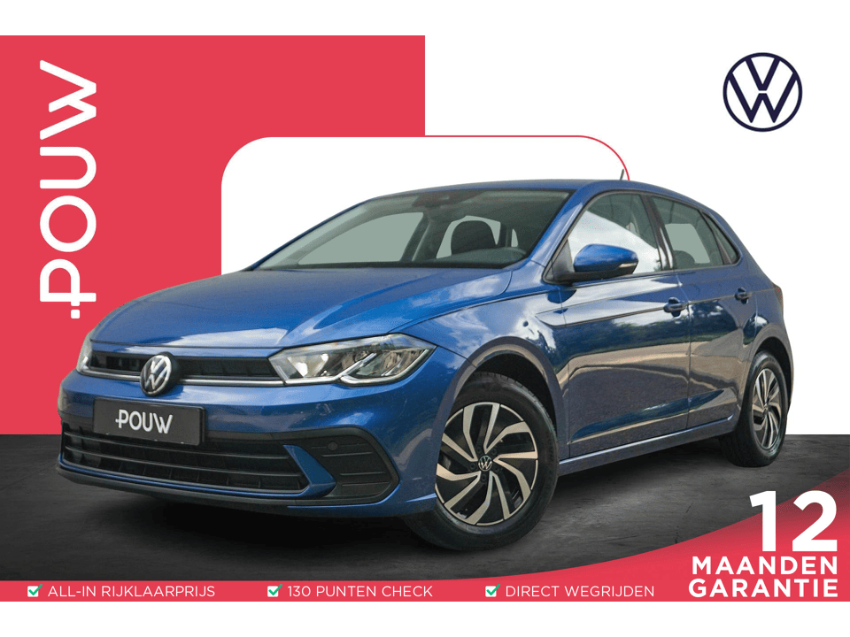 Volkswagen Polo 1.0 TSI 95pk DSG Life - Afbeelding 1