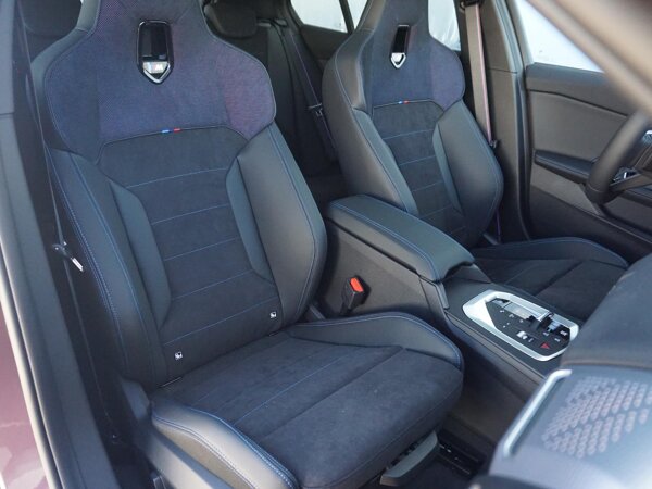 M Alcantara/Veganza-combinatie Schwarz/Blau M Alcantara/Veganza-combinatie Schwarz/Blau